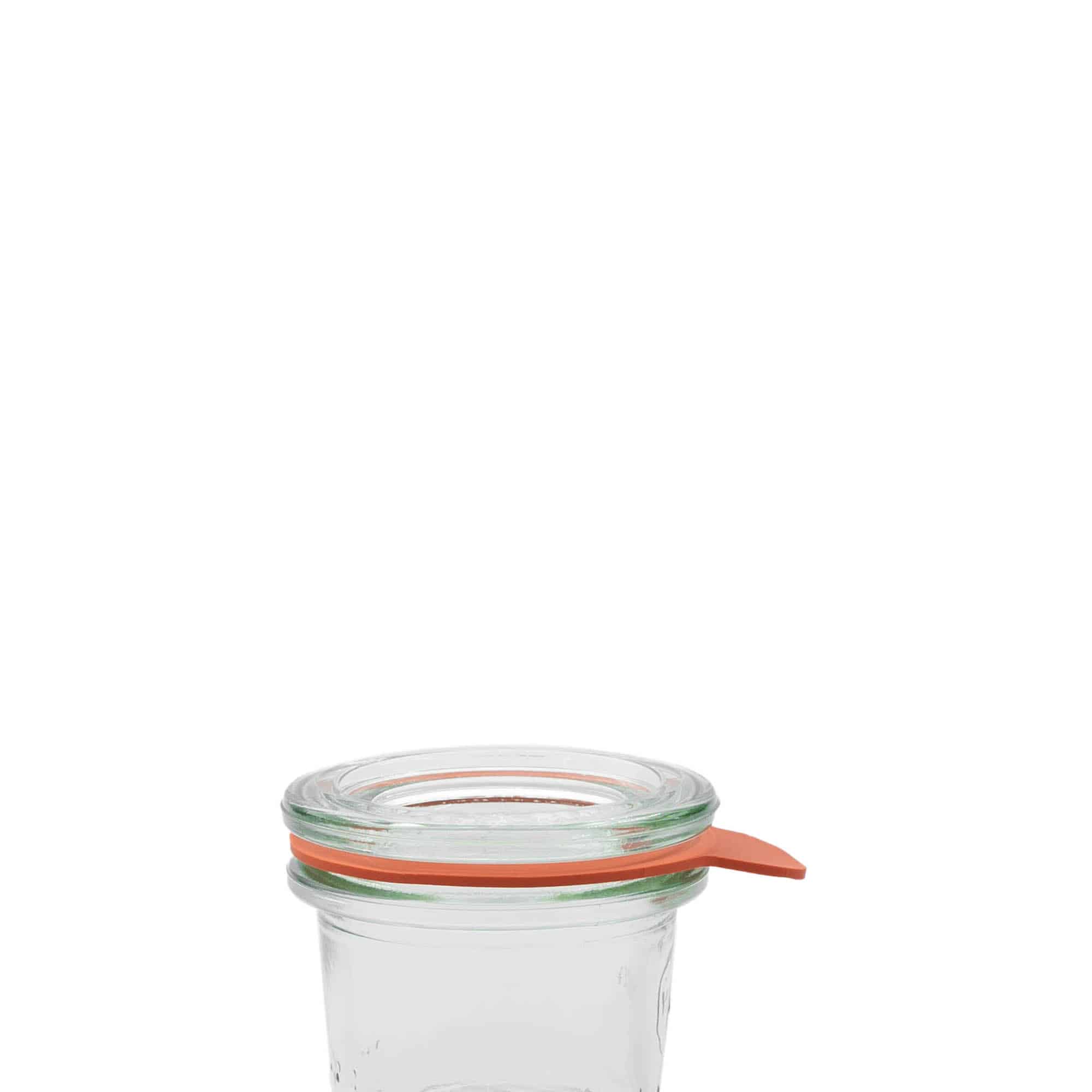 Pierścień do wekowania WECK RR40, czerwony, krawędź: zaokrąglona Pierścień do wekowania WECK RR40, czerwony, krawędź: zaokrąglona