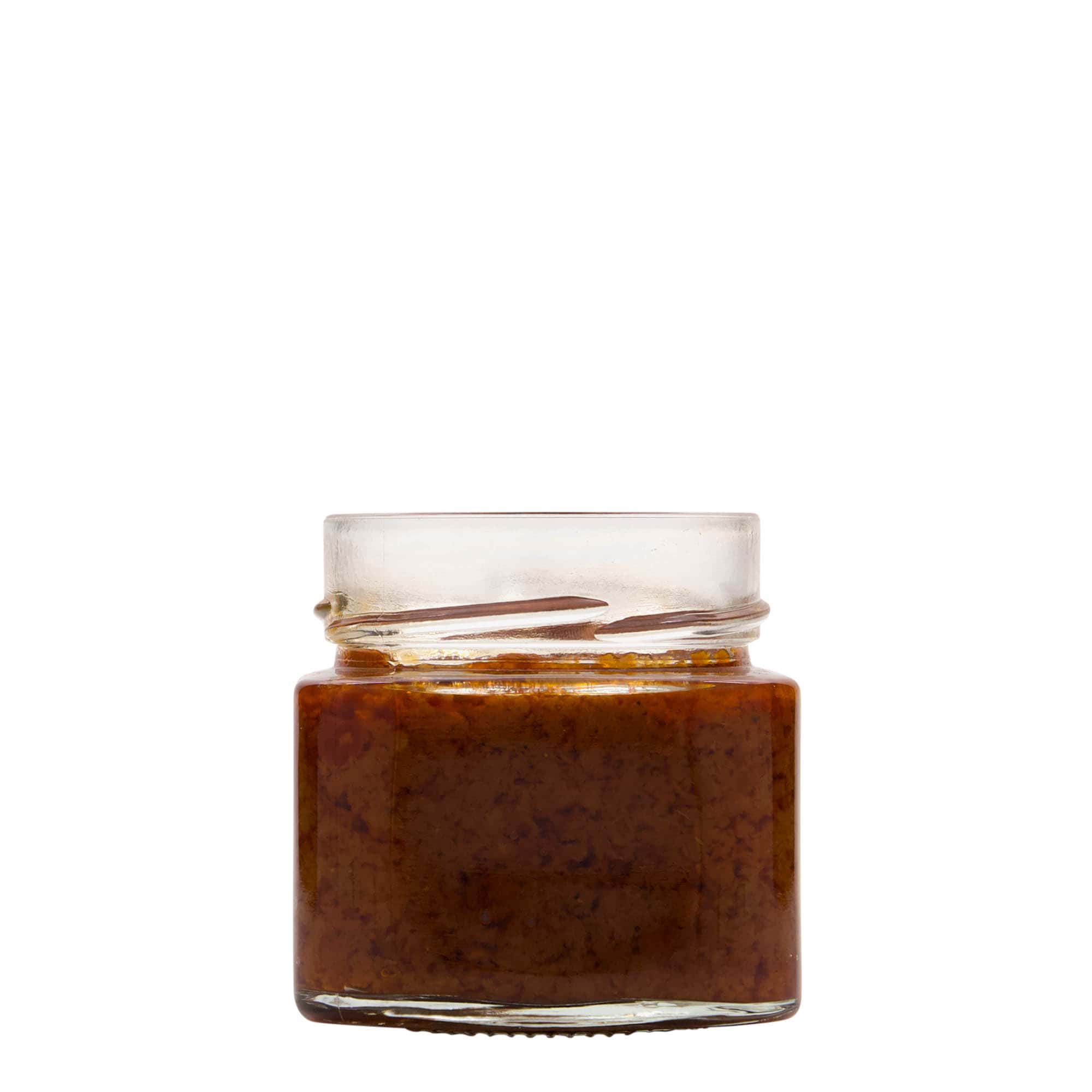 212 ml sześcienne szkło 'Kimba', otwór: Extra-Deep-Twist-Off (EDTO 70)