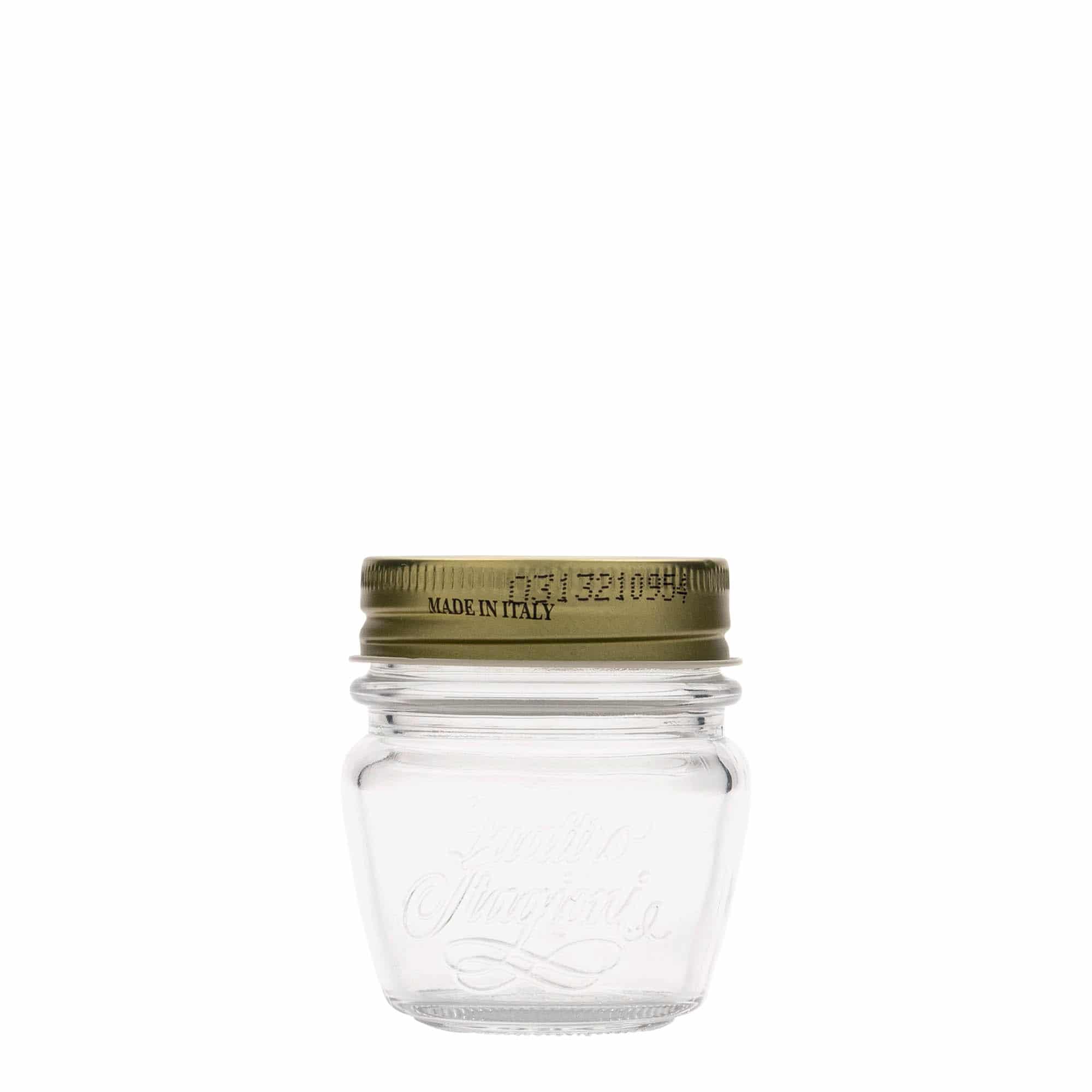 80 ml słoik ozdobny 'Quattro Stagioni', zamknięcie: zakrętka