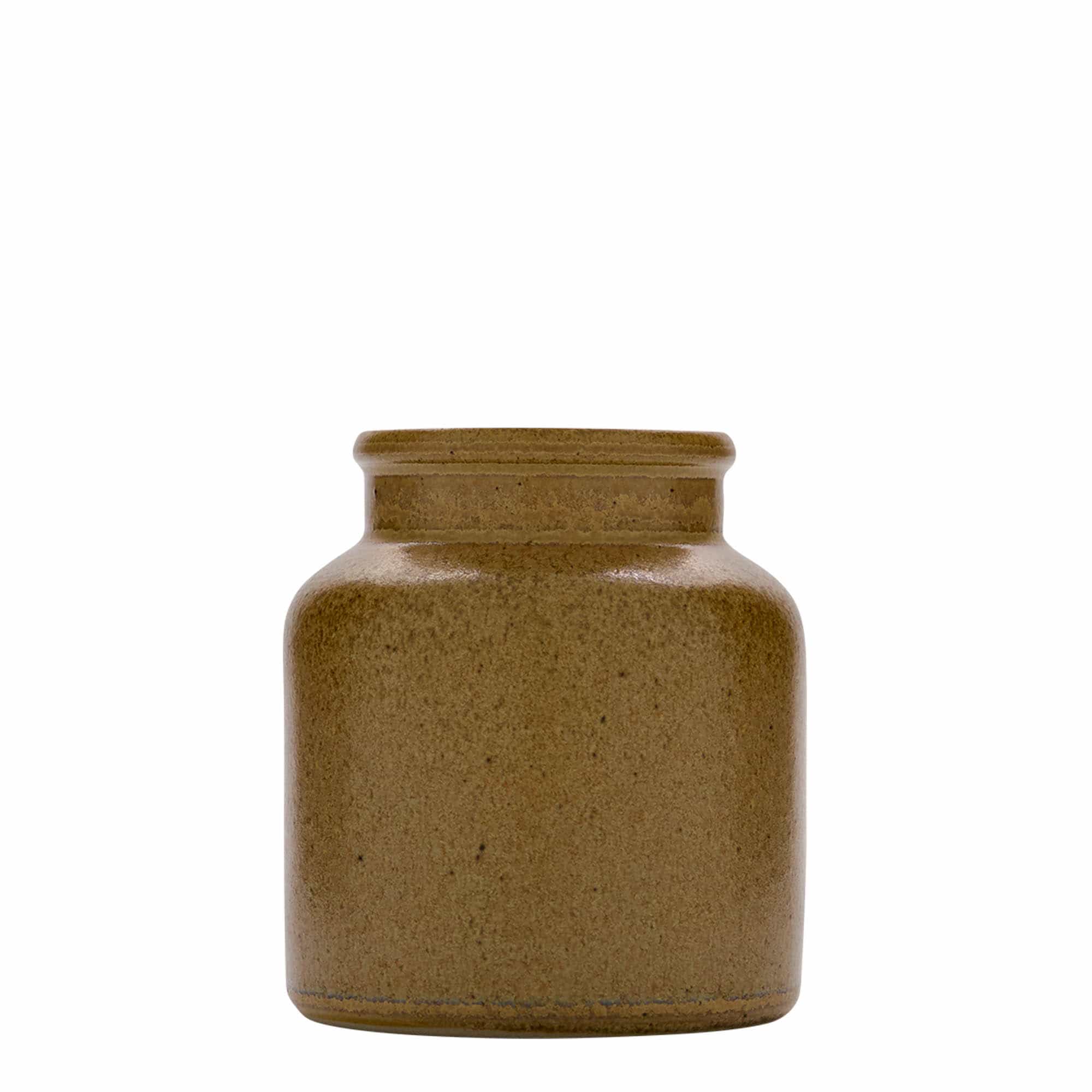270 ml słoiczek kamionkowy, ceramika, kolor brązowo-kryształowy, zamknięcie: wieczko 270 ml słoiczek kamionkowy, ceramika, kolor brązowo-kryształowy, zamknięcie: wieczko
