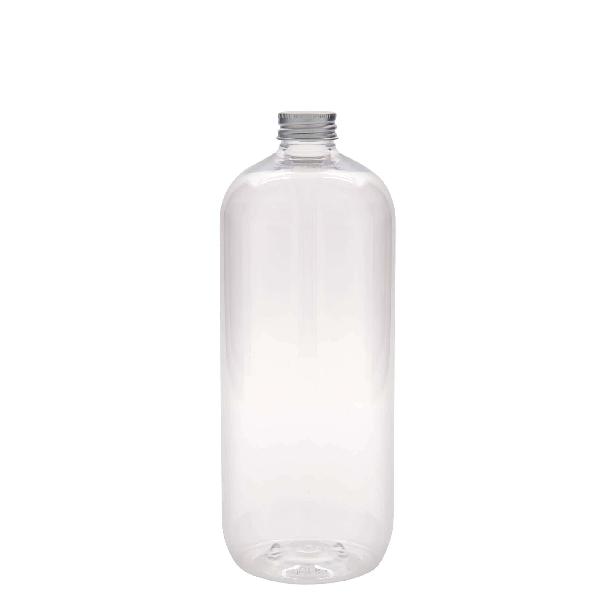 1000 ml butelka PET 'Boston', tworzywo sztuczne, zamknięcie: GPI 28/410