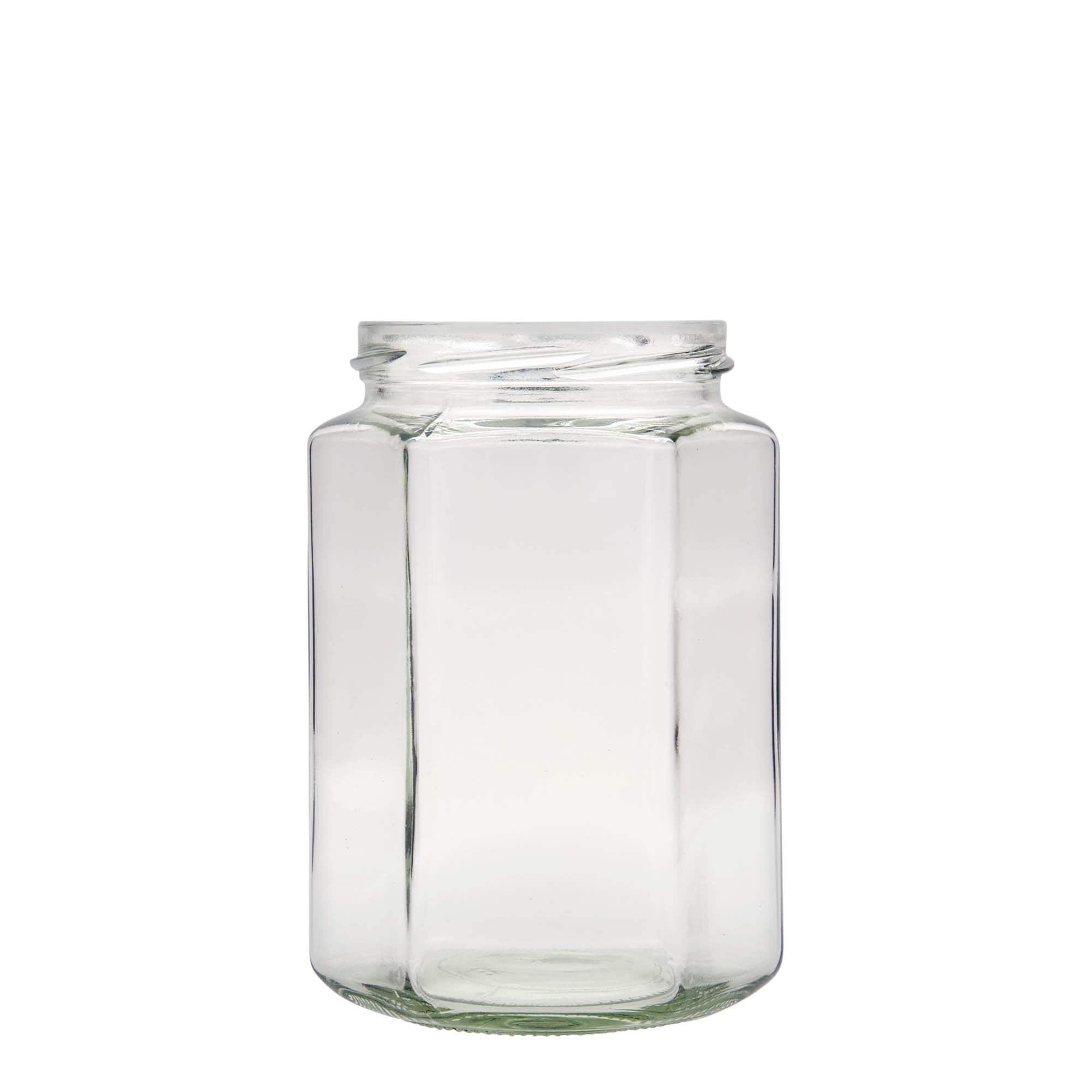 770 ml słoik sześciokątny, otwór: Twist-Off (TO 82)