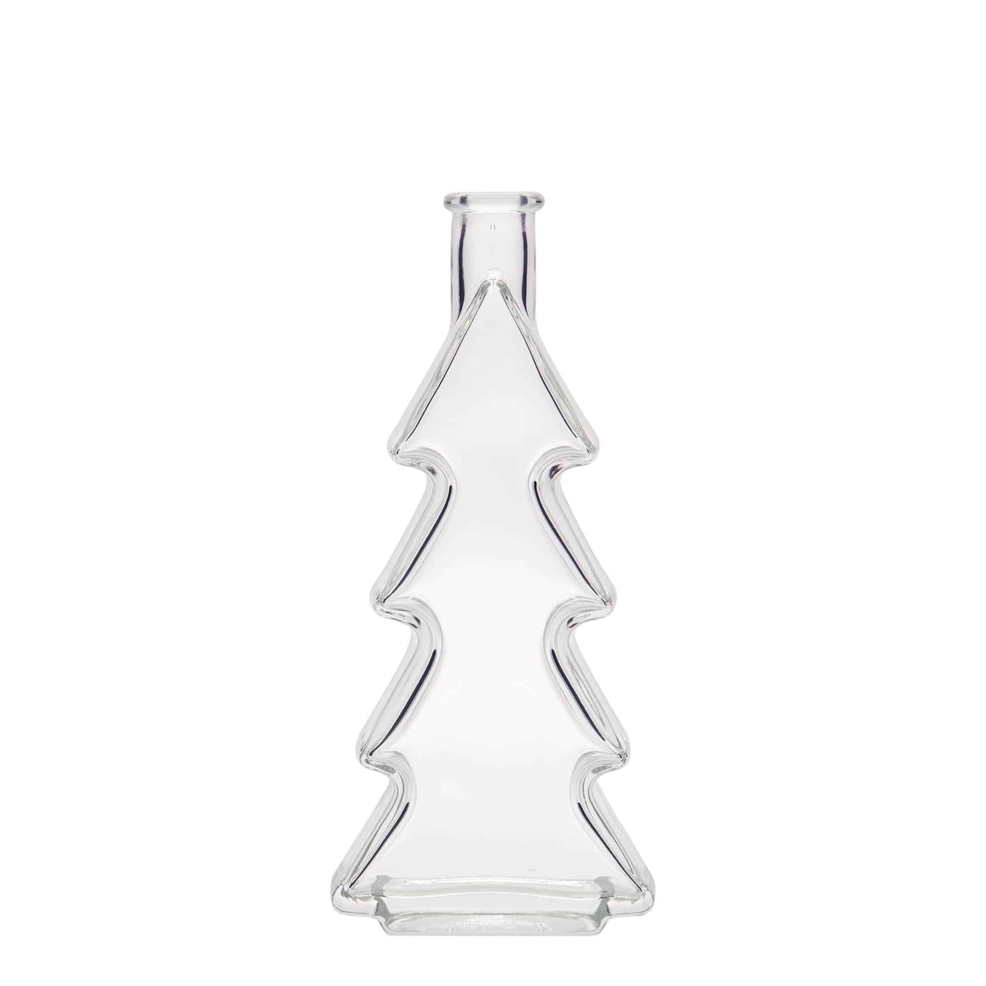 200 ml butelka szklana 'Choinka', zamknięcie: korek 200 ml butelka szklana 'Choinka', zamknięcie: korek