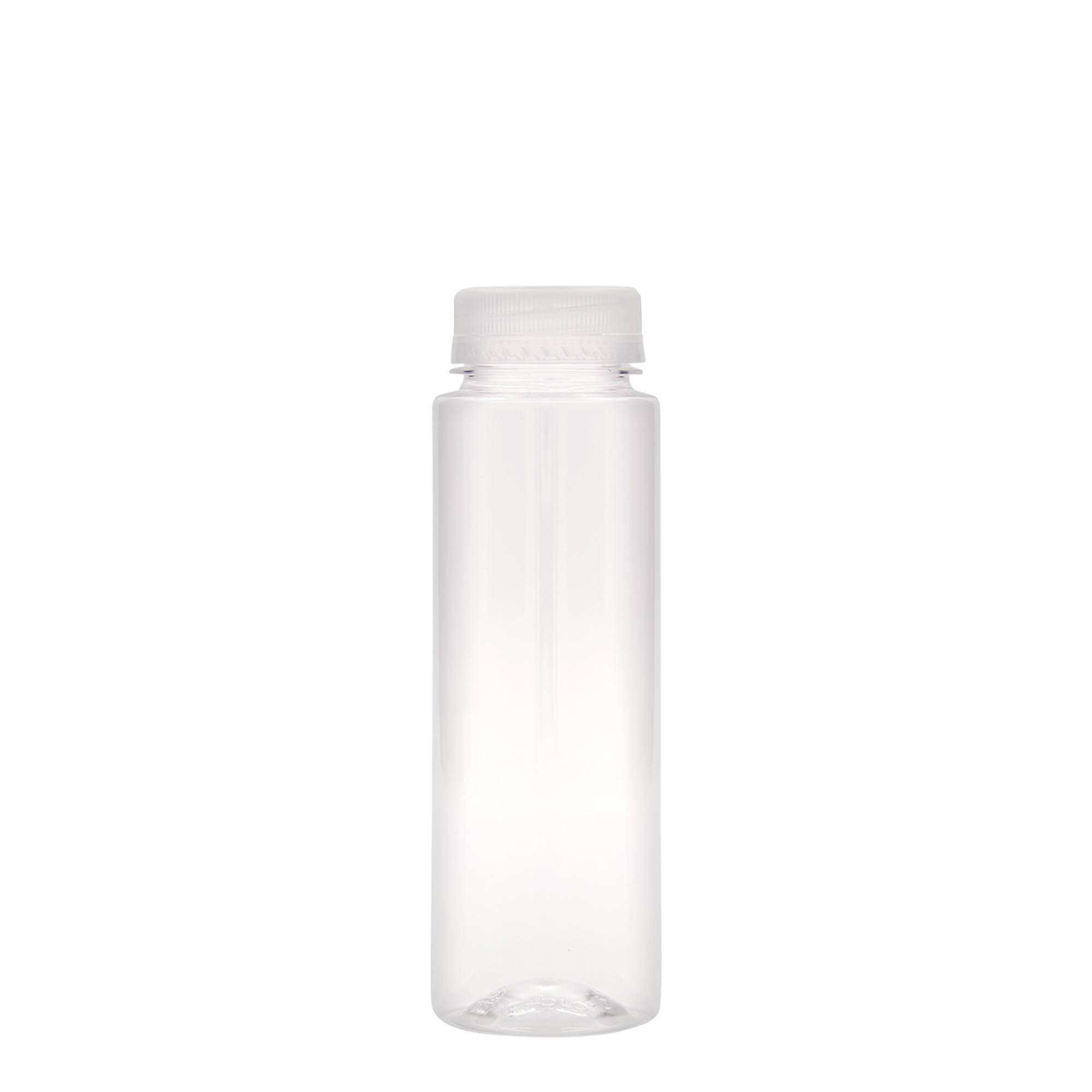 250 ml butelka PET „Everytime”, tworzywo sztuczne, gwint: 38 mm
