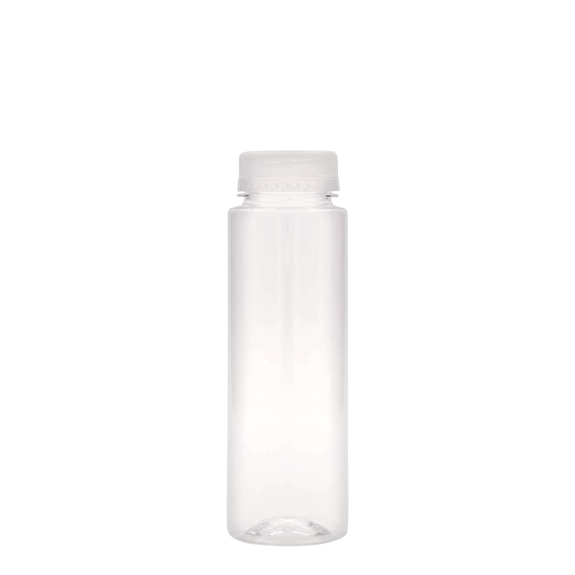 250 ml butelka PET „Everytime”, tworzywo sztuczne, gwint: 38 mm