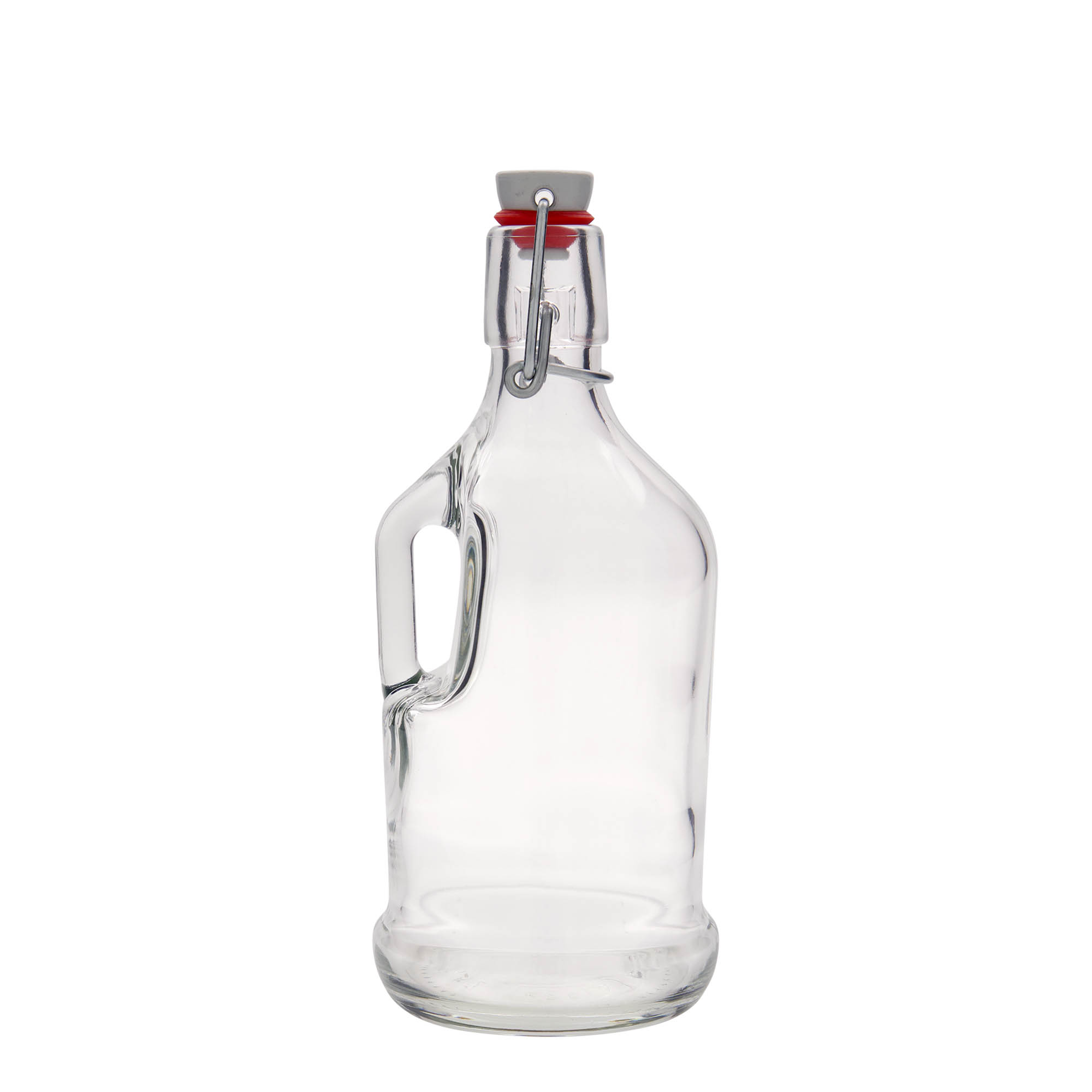 500 ml butelka szklana 'Classica', szyjka: zamknięcie na klamrę