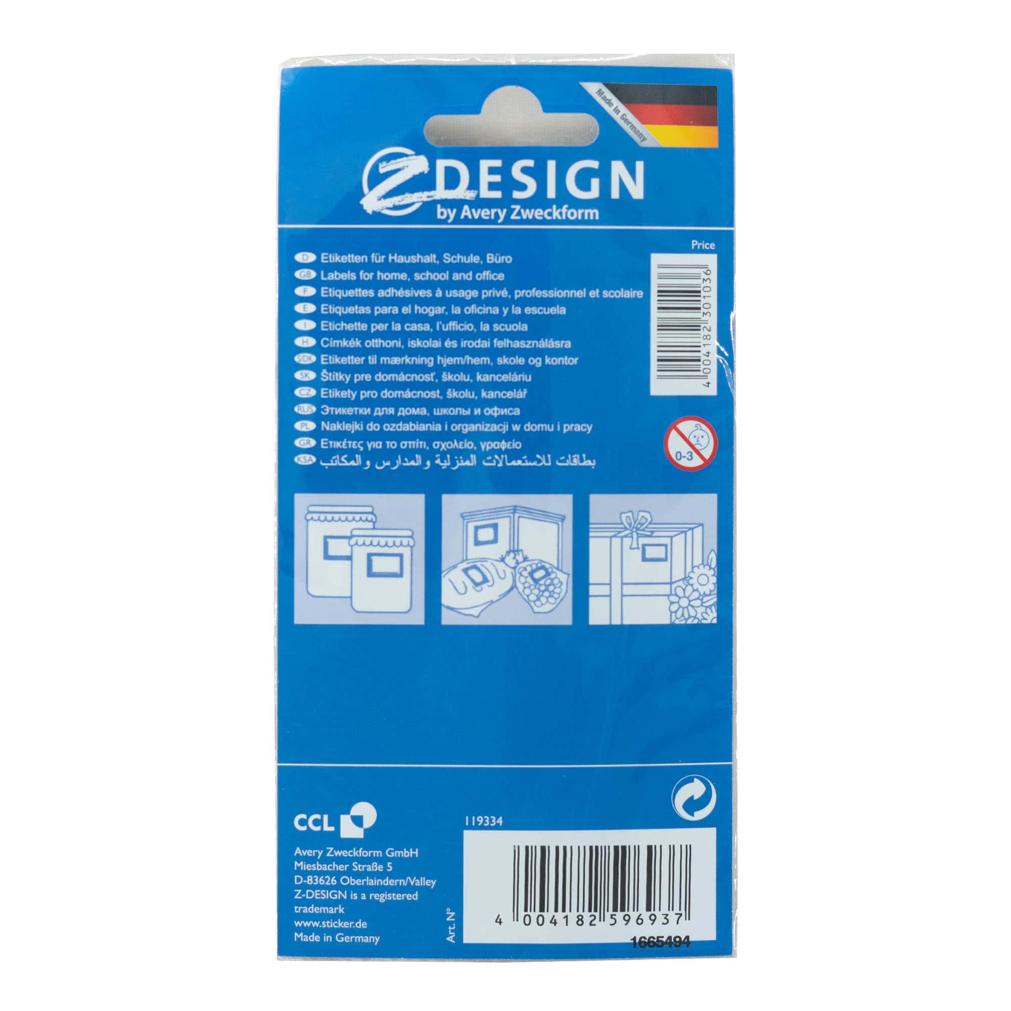 Zweckform etykiety „Frucht-Rahmen”, prostokątne, papierowe, wielokolorowe Zweckform etykiety „Frucht-Rahmen”, prostokątne, papierowe, wielokolorowe