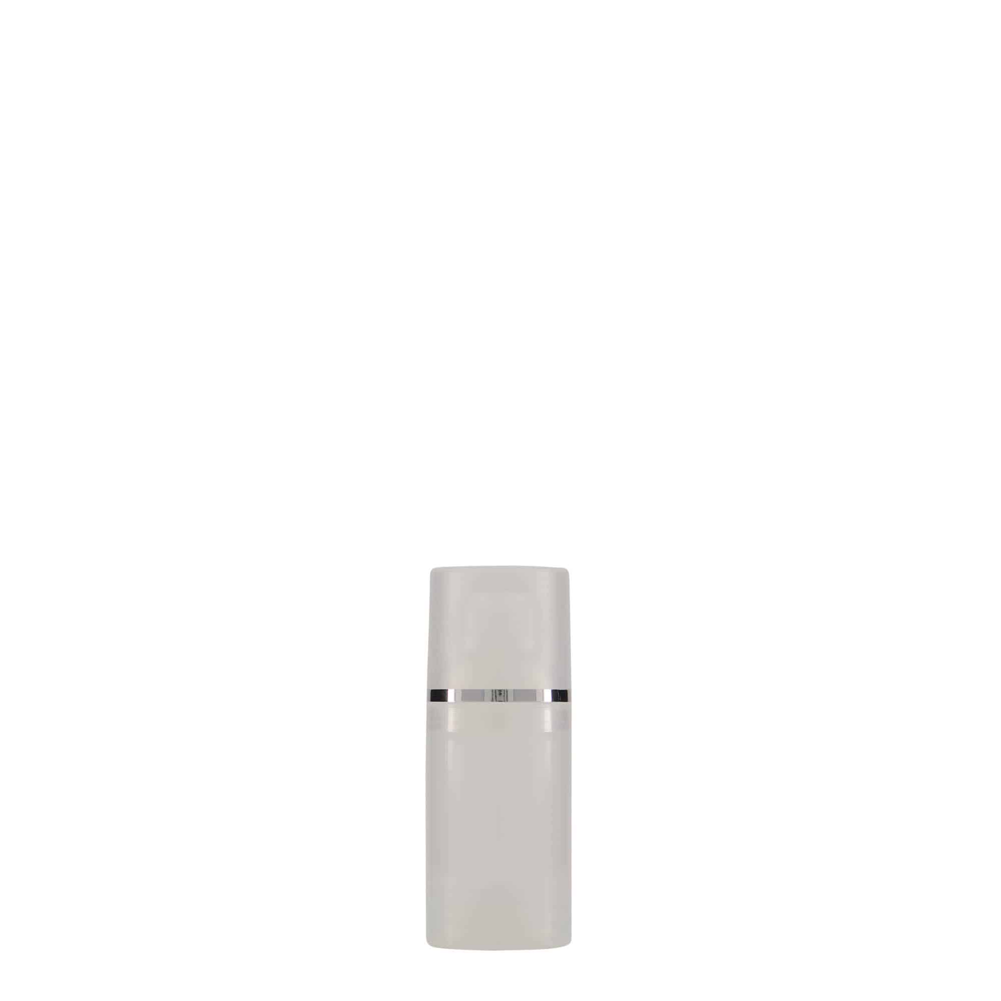 30 ml dozownik beztlenowy 'Mezzo', tworzywo sztuczne PP, naturalny