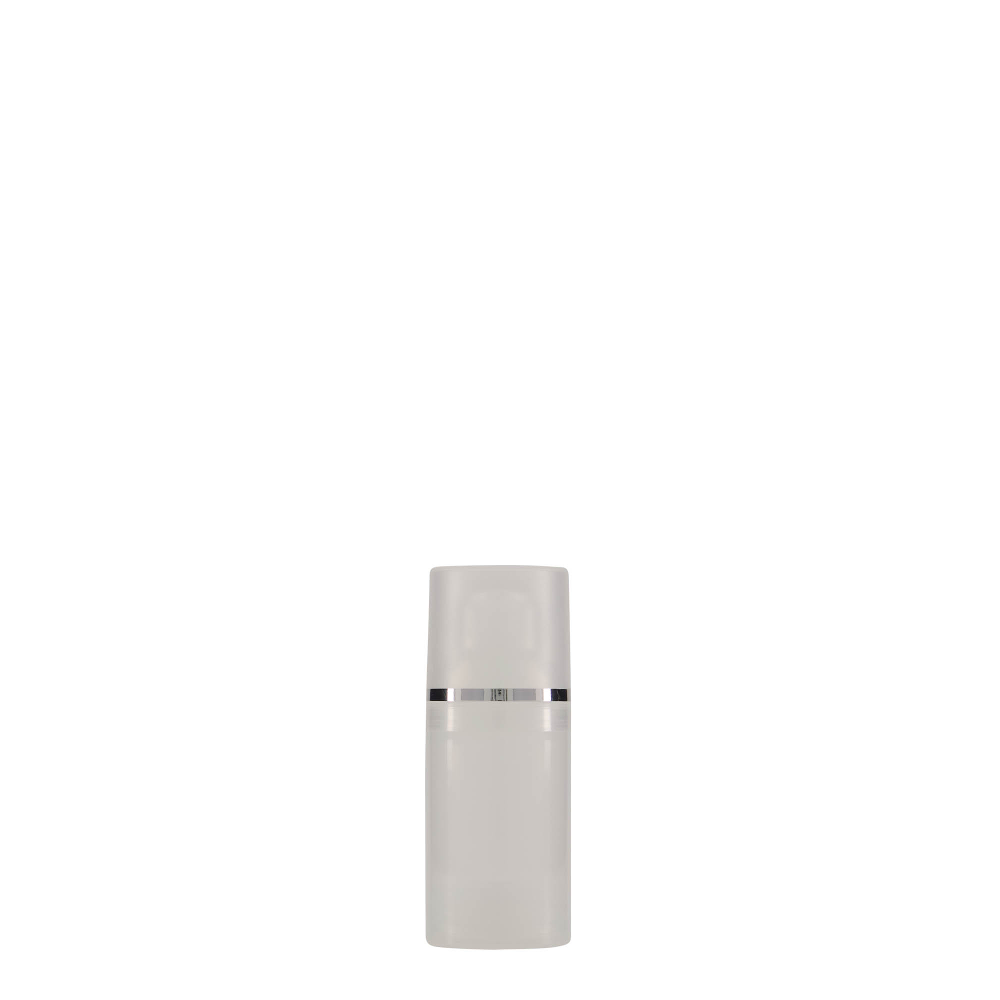 30 ml dozownik beztlenowy 'Mezzo', tworzywo sztuczne PP, naturalny