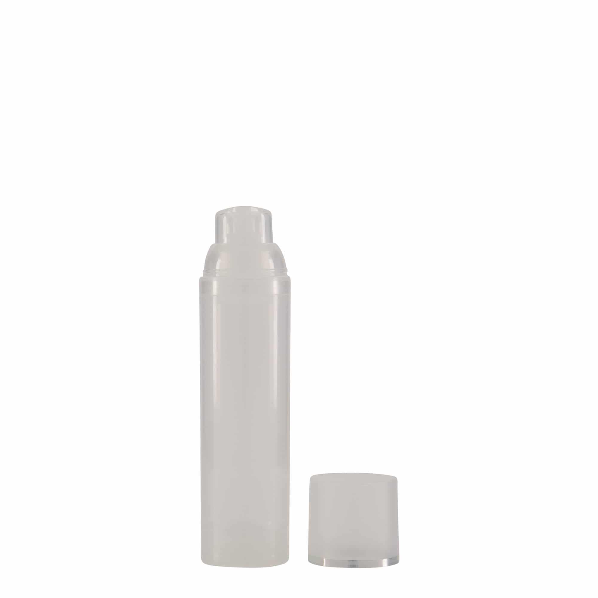 75 ml dyspenser beztlenowy 'Mezzo', tworzywo sztuczne PP, naturalny