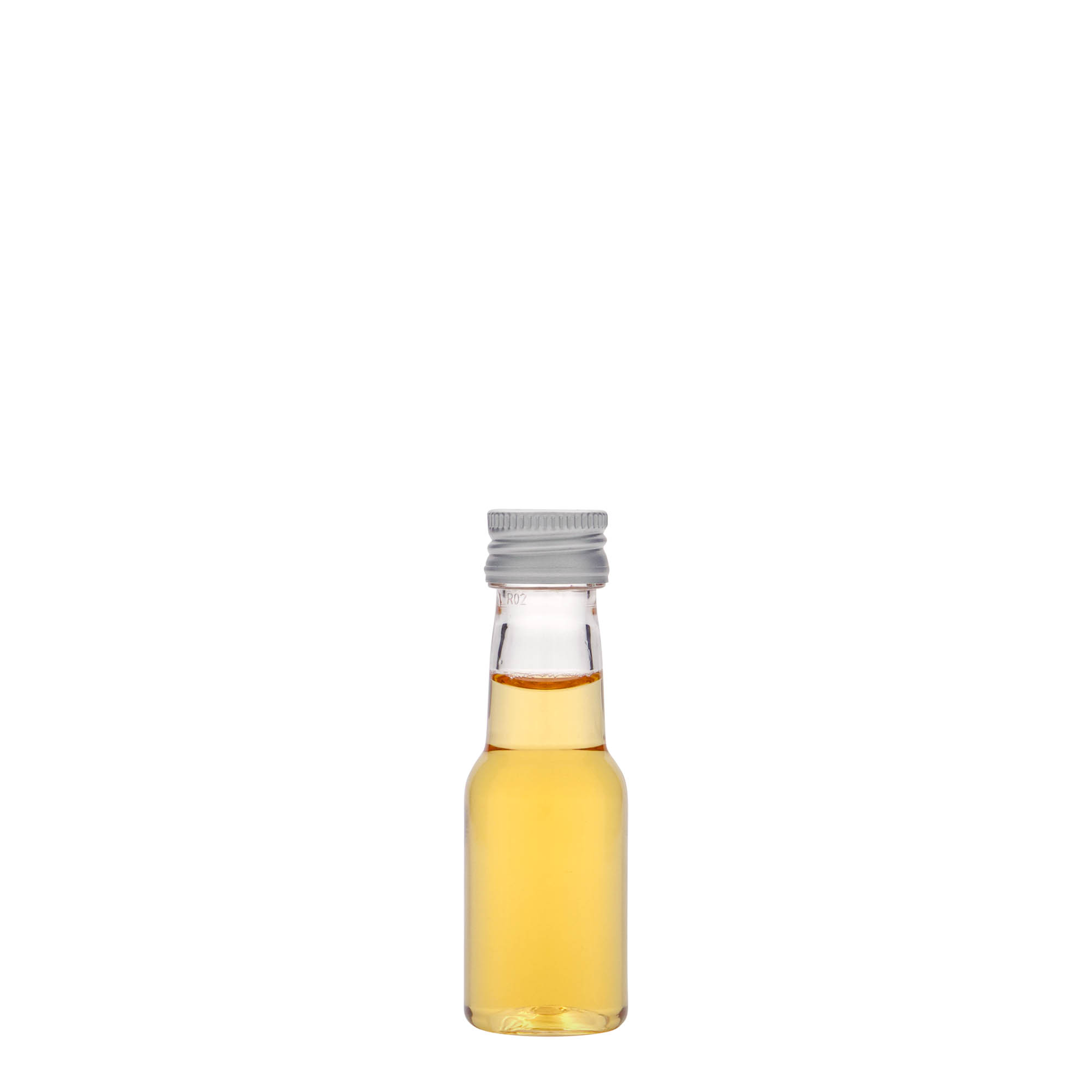 20 ml butelka PET „Theo”, tworzywo sztuczne, gwint: PP 18