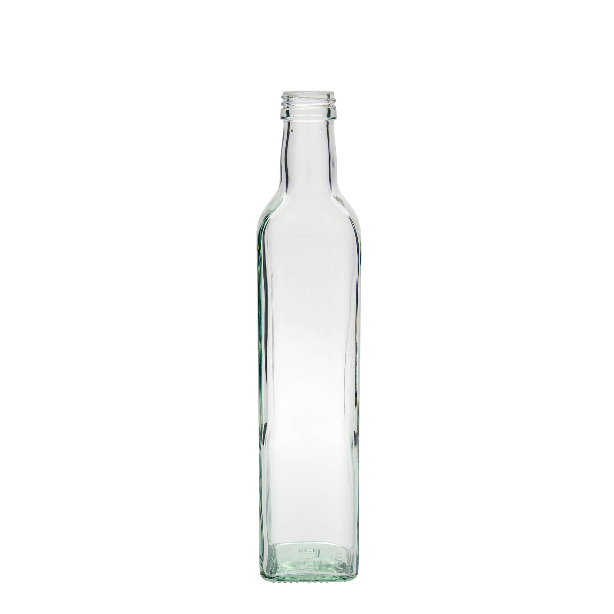 500 ml butelka szklana „Marasca”, kwadratowa, gwint: PP 31,5 500 ml butelka szklana „Marasca”, kwadratowa, gwint: PP 31,5
