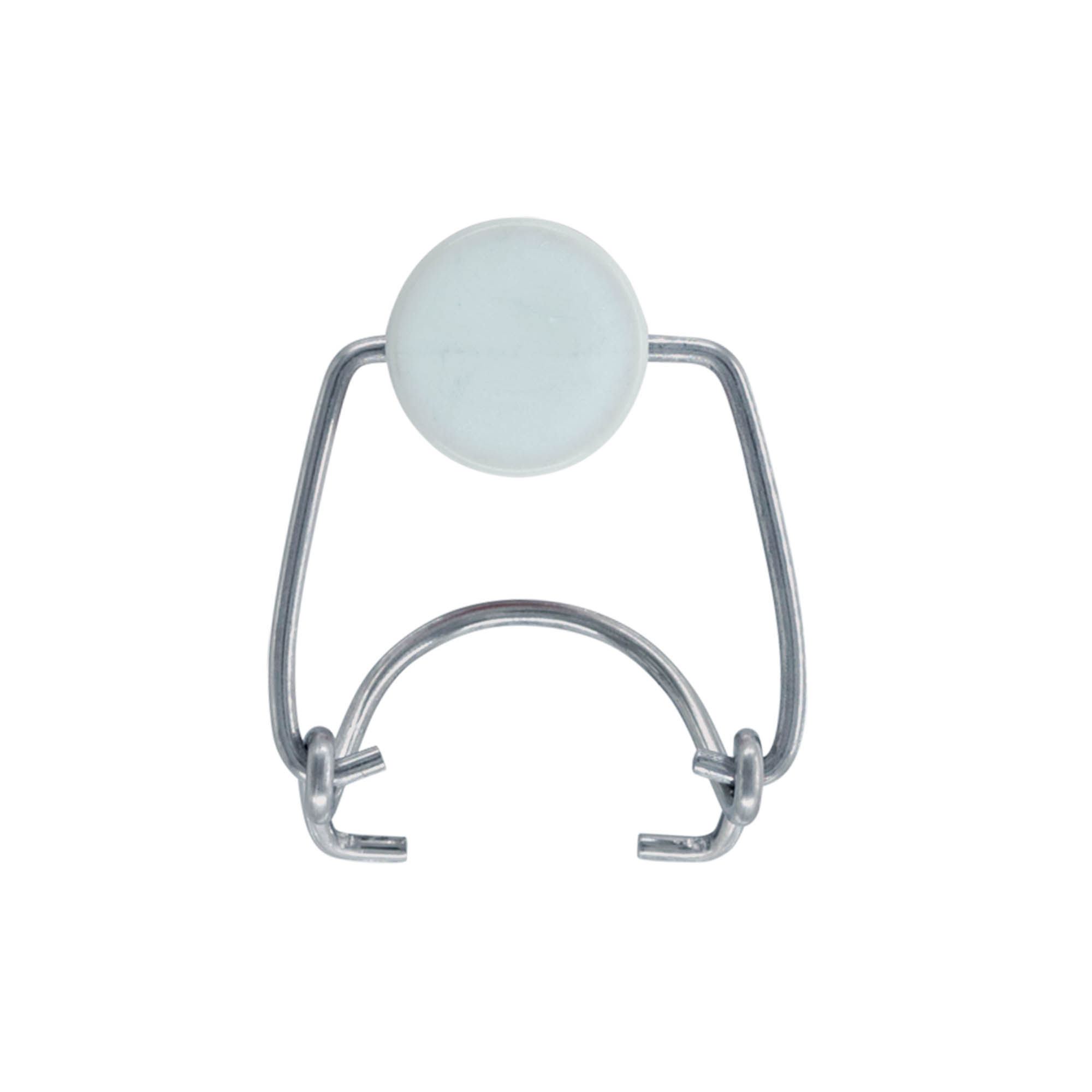 Zatrzask standardowy #, plastik, czerwono-biały Zatrzask standardowy #, plastik, czerwono-biały