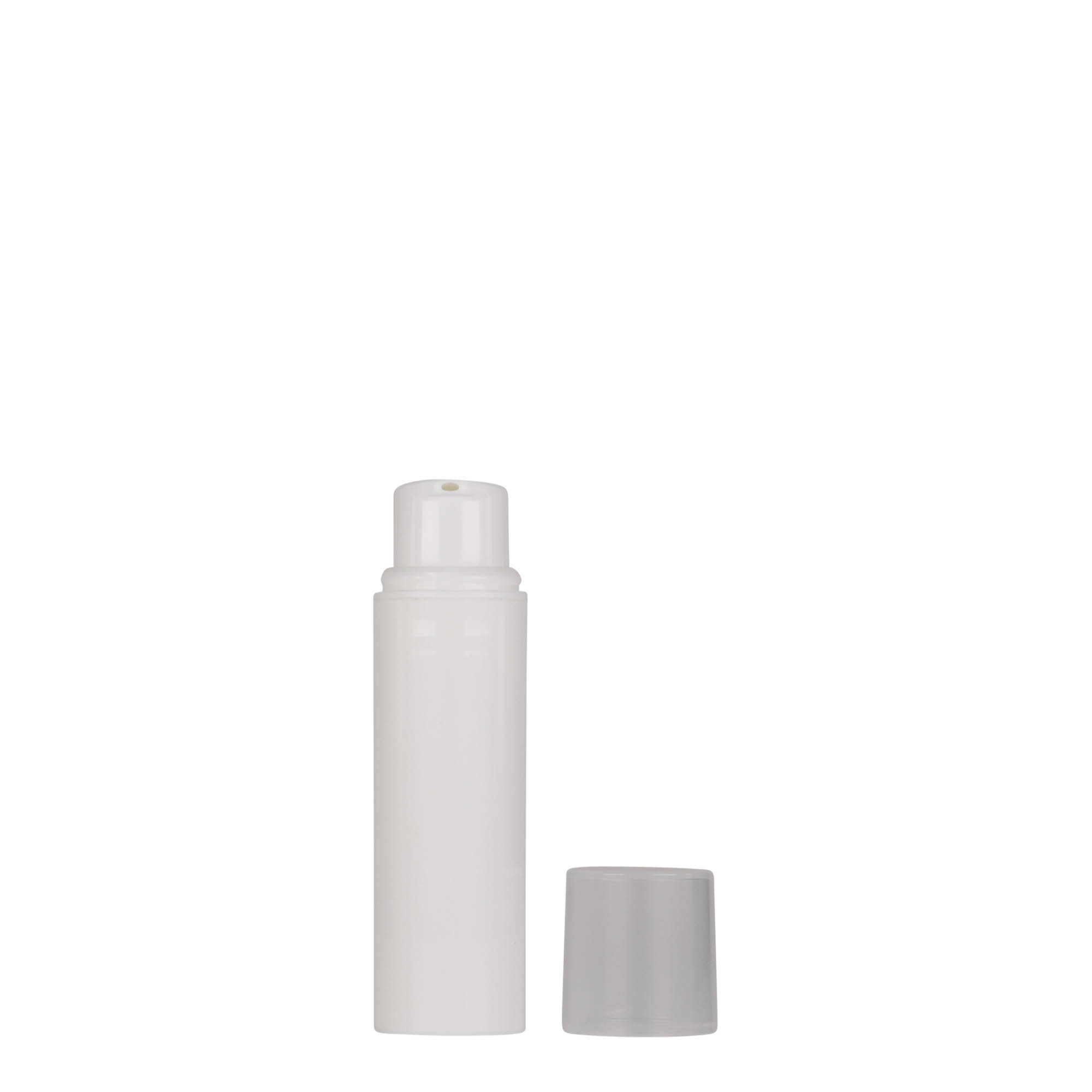 10 ml dozownik airless 'Nano', tworzywo sztuczne PP, kolor biały