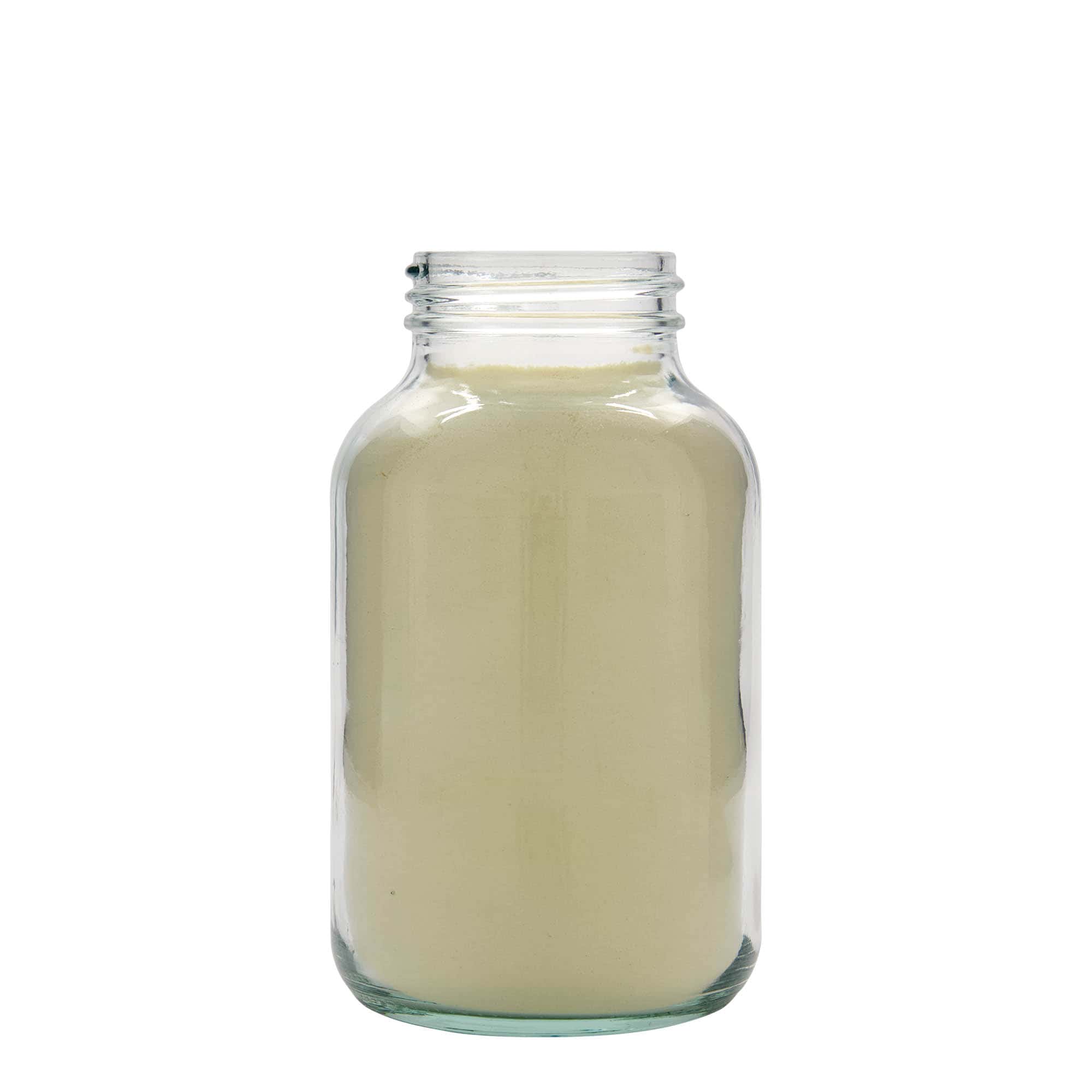 1000 ml słoik z szerokim otworem, zamknięcie: DIN 68