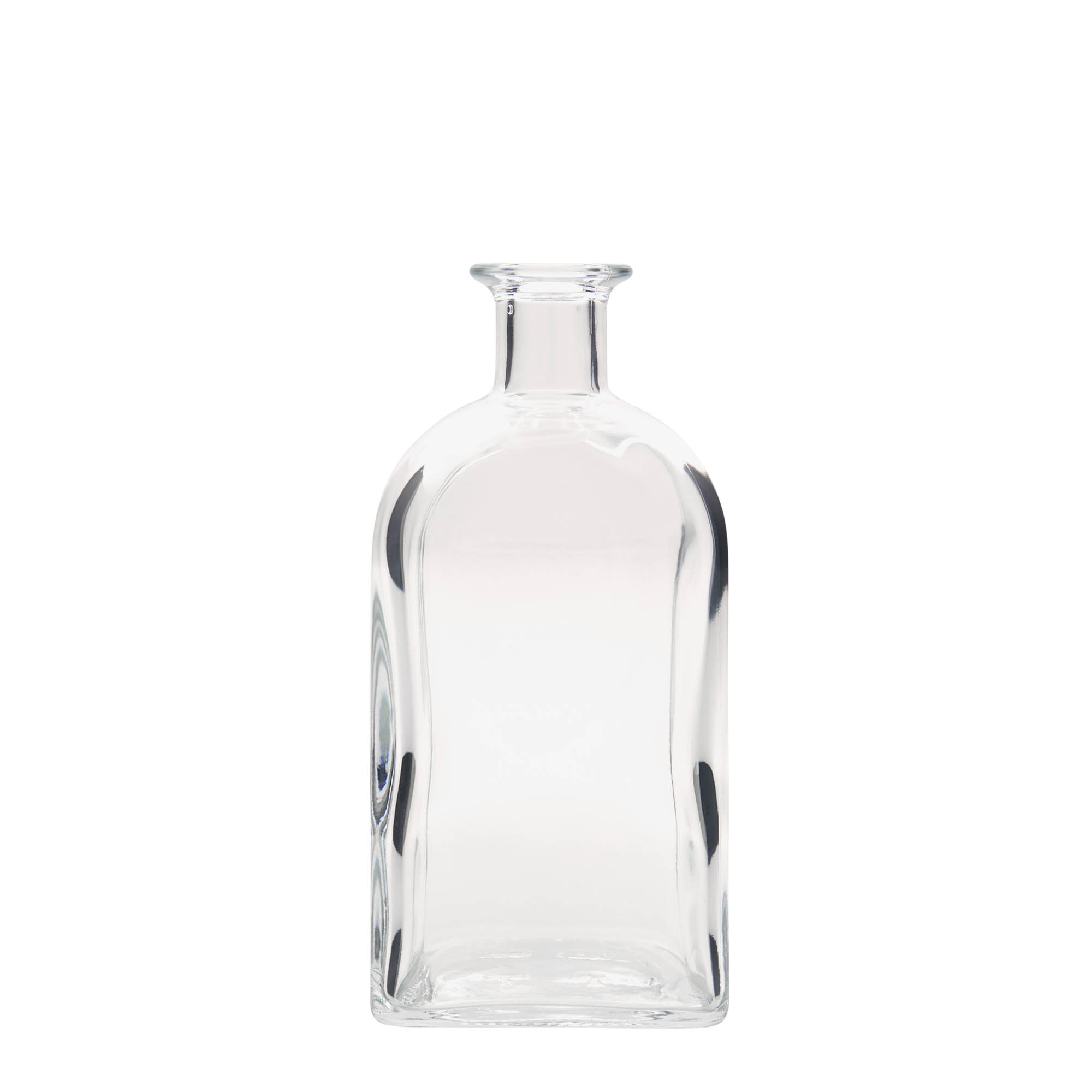 700 ml butelka szklana Apotheker Carré, kwadratowa, otwór: korek