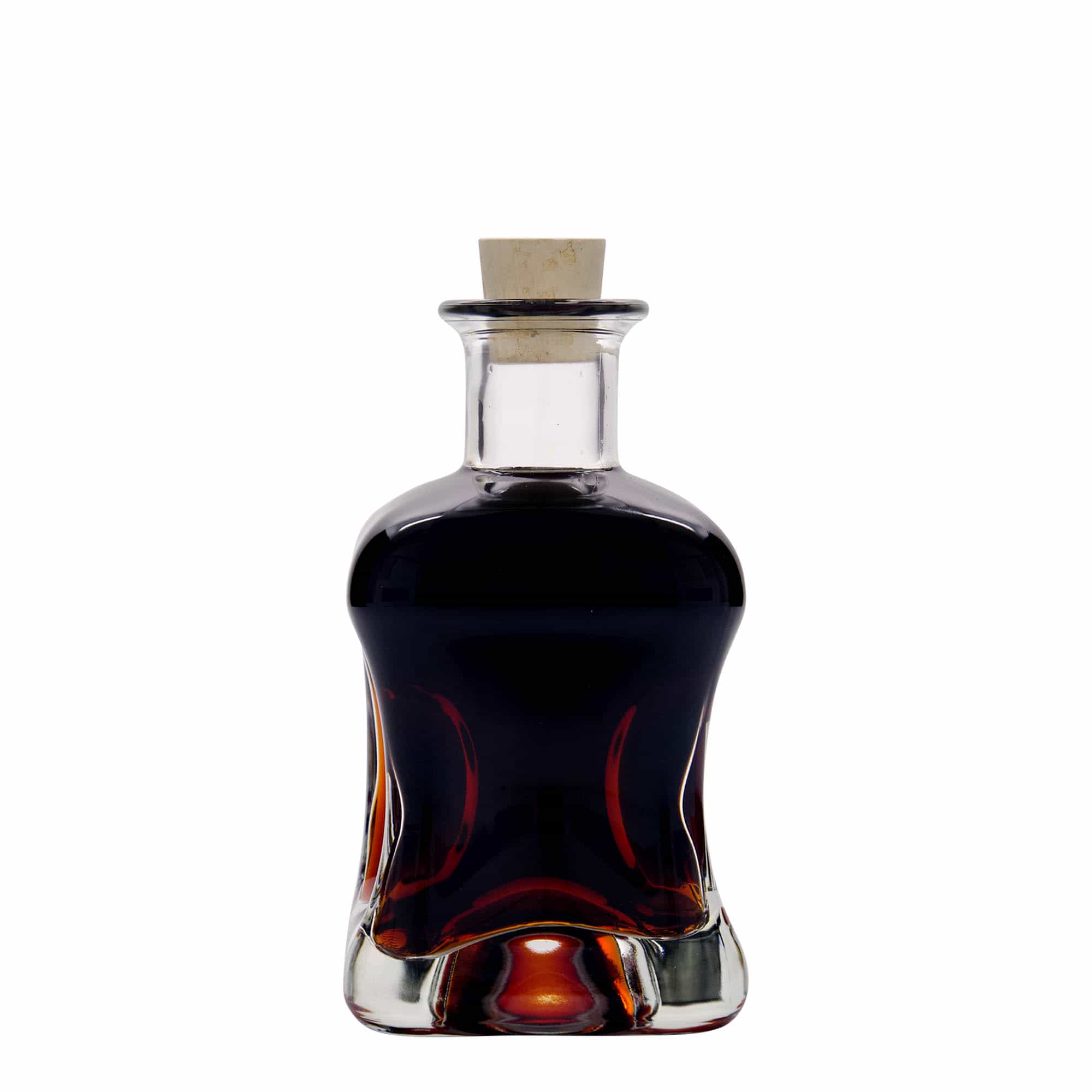 Butelka szklana 350 ml „Dublin”, kwadratowa, szyjka: korek