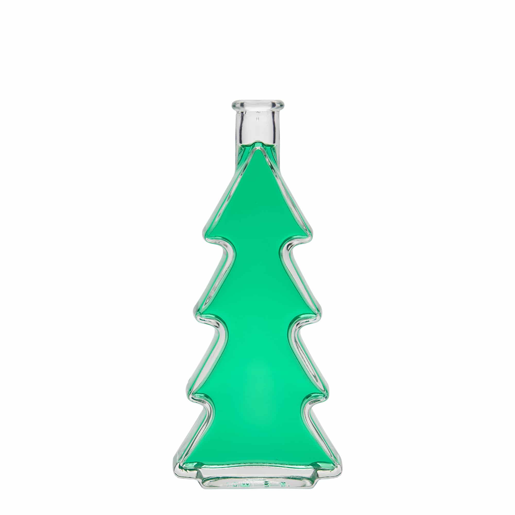 200 ml butelka szklana „Choinka”, otwór: korek