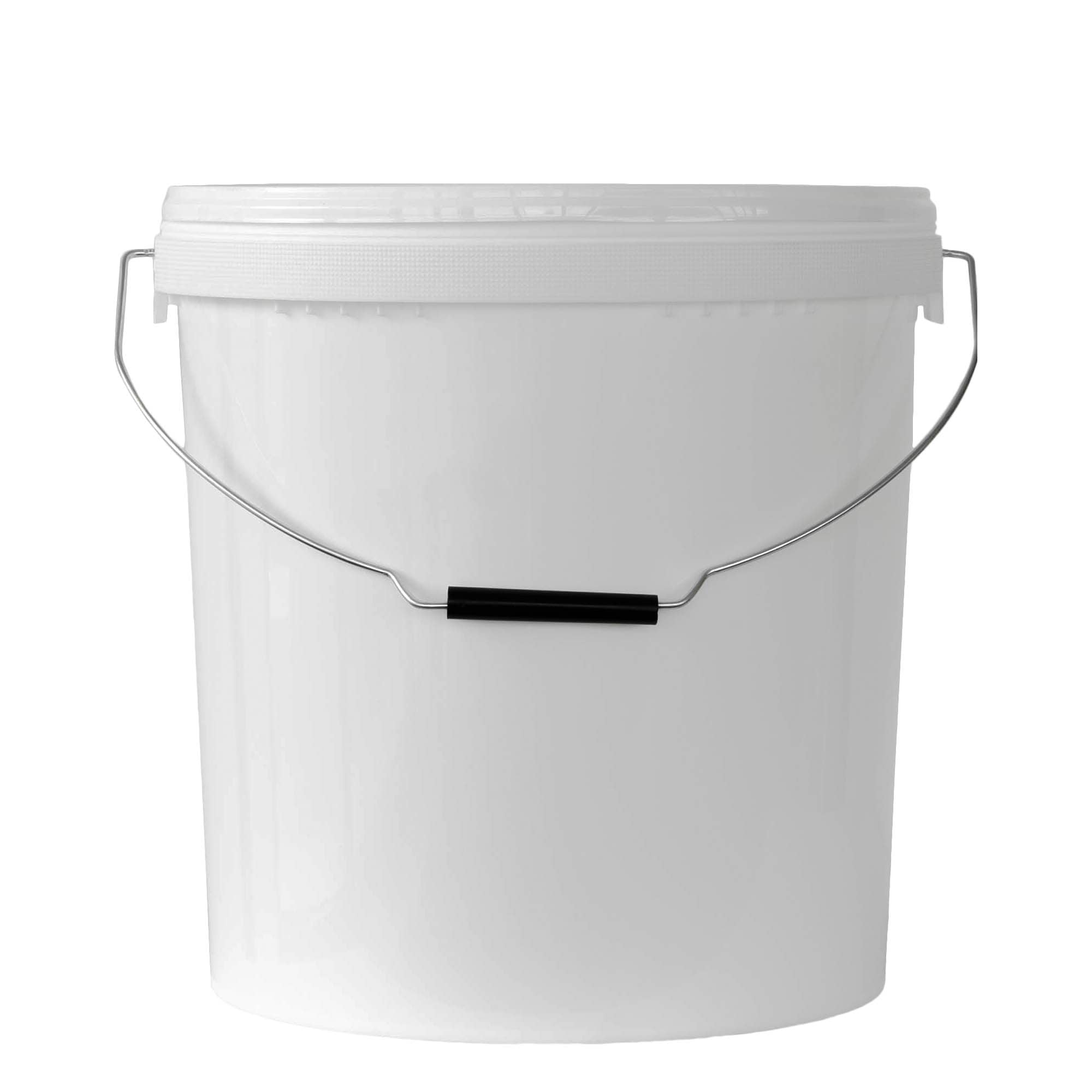 20 l wiadro, tworzywo sztuczne PP, biały