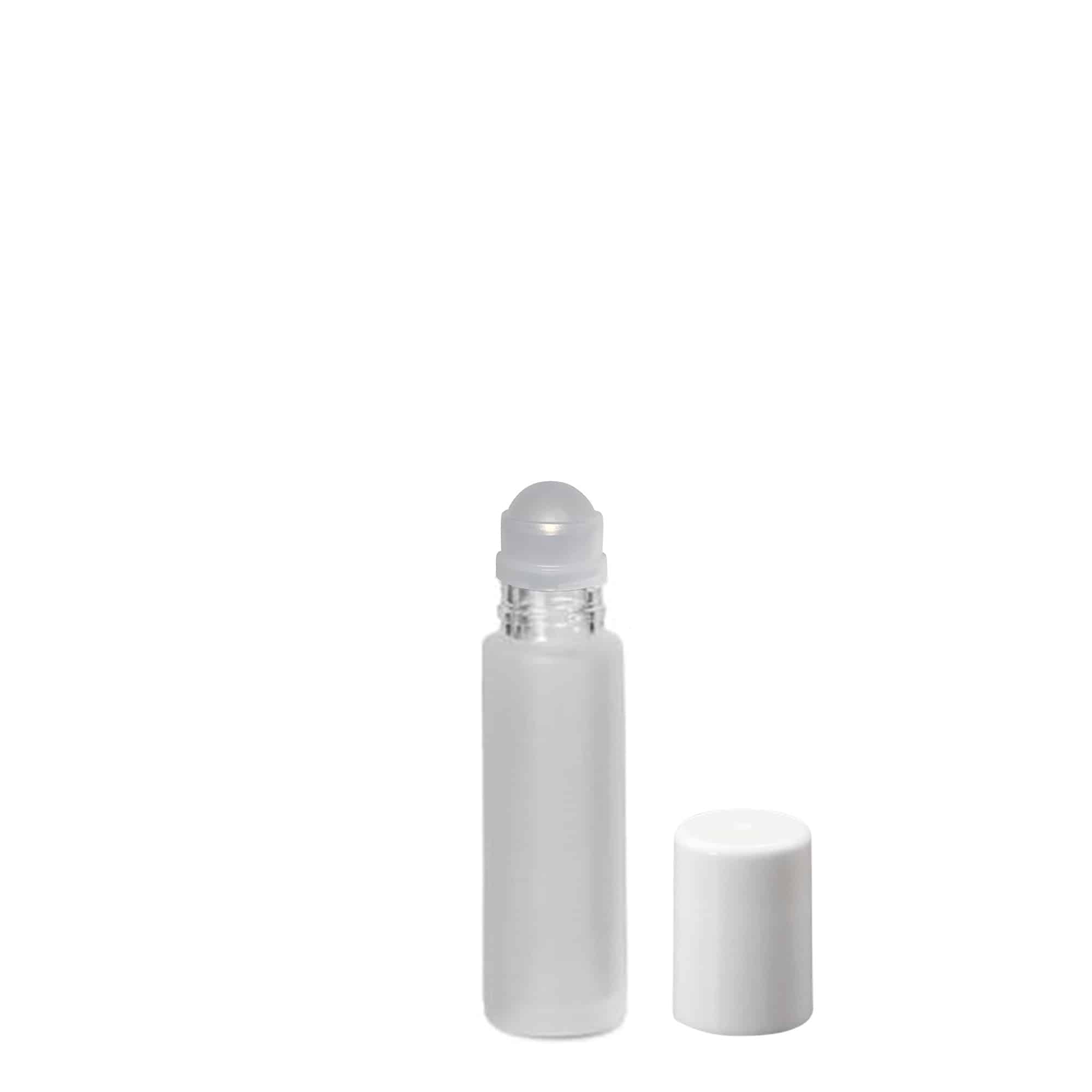 10 ml roll-on, butelka szklana, matowa, szyjka: zakrętka