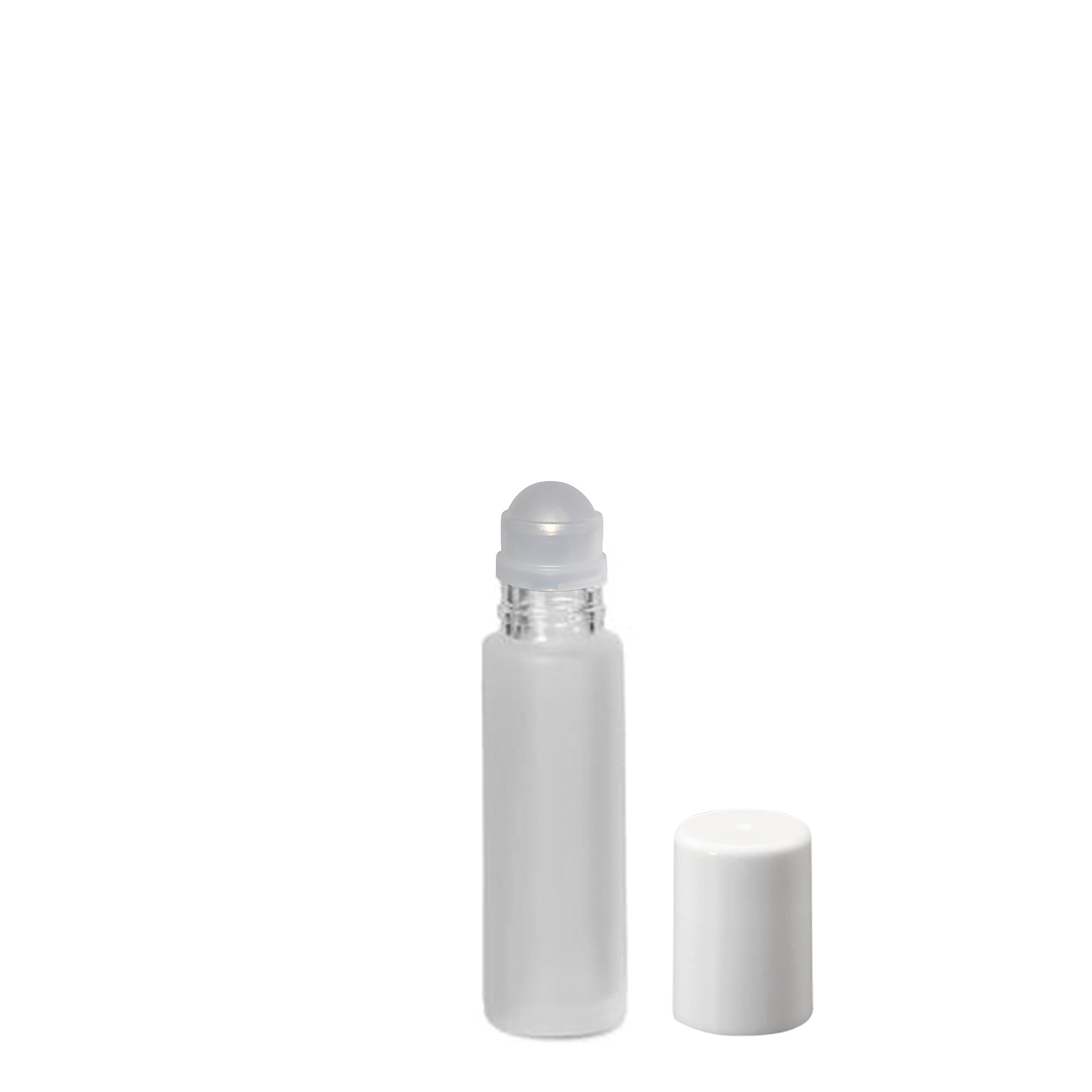 10 ml roll-on, butelka szklana, matowa, szyjka: zakrętka 10 ml roll-on, butelka szklana, matowa, szyjka: zakrętka