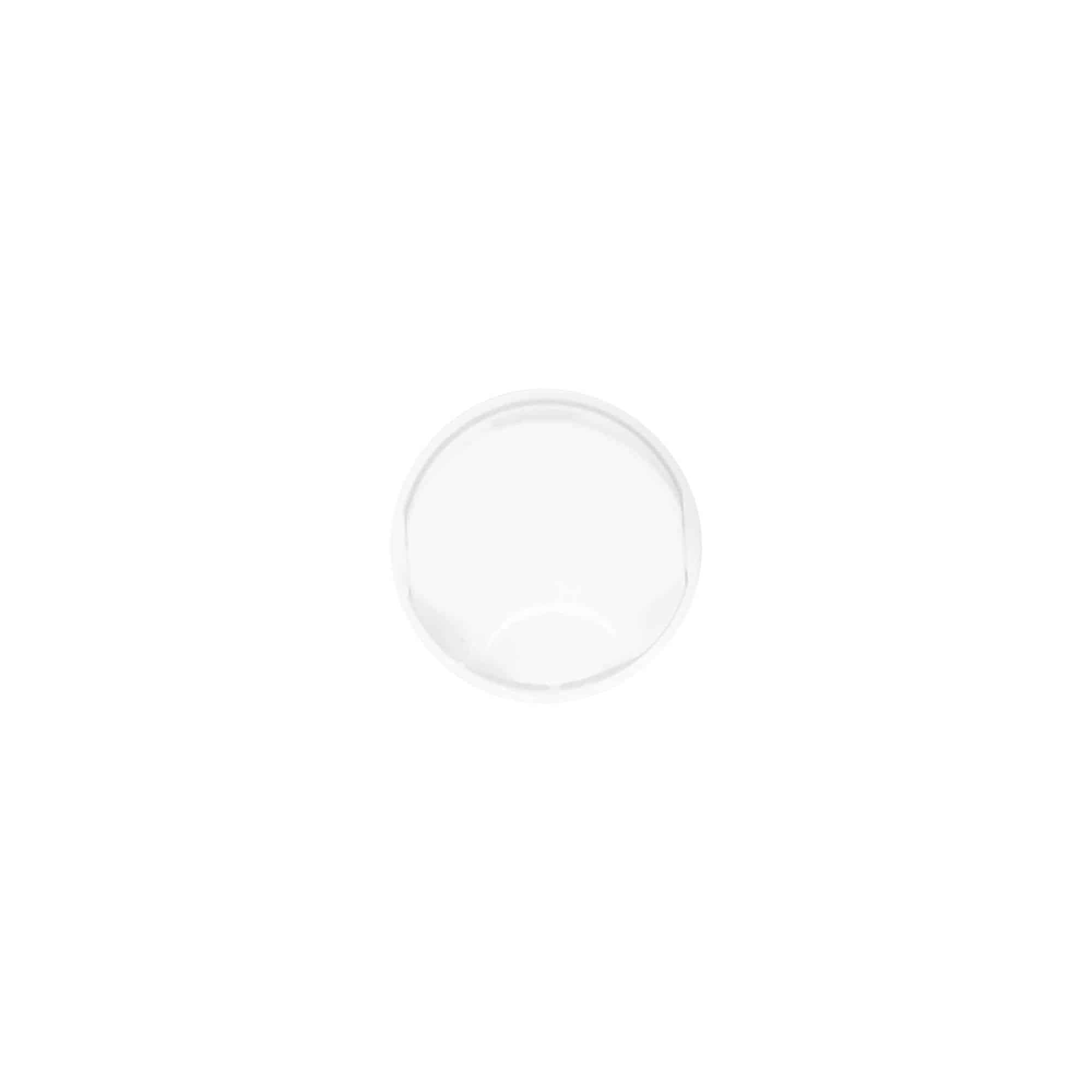 Zakrętka Disc Top, tworzywo sztuczne PP, kolor biały, do zamknięcia: 20/410
