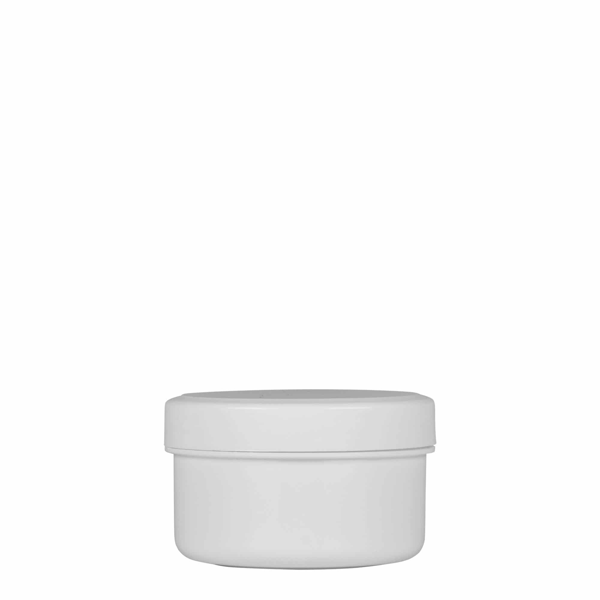 60 ml plastikowy pojemnik „White Line”, PP, biały, wylot: zakręcana nakrętka