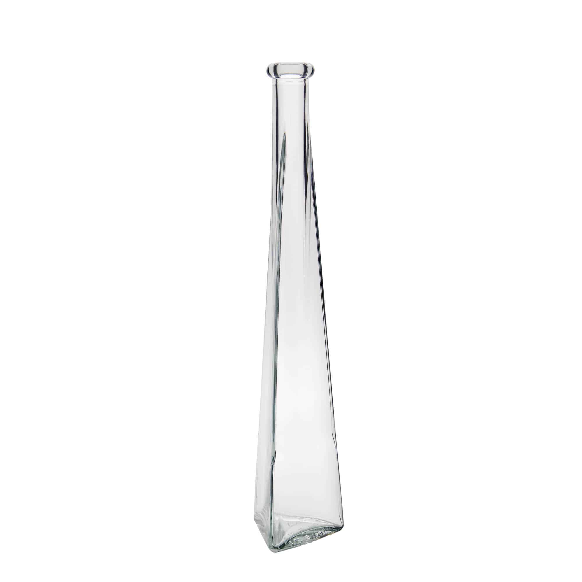 200 ml butelka szklana 'Dama Triangolore', trójkątna, zamknięcie: korek