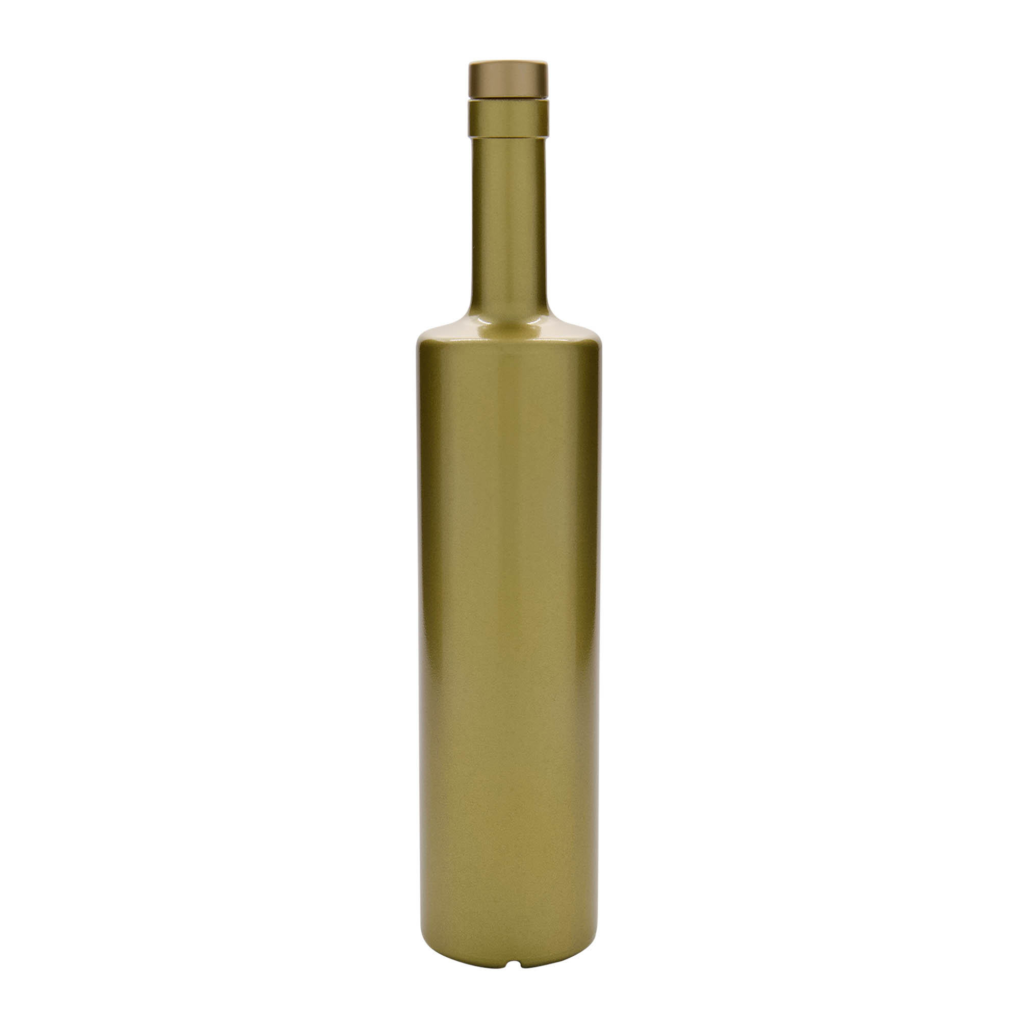 700 ml butelka szklana 'Centurio', złota, szyjka: korek 700 ml butelka szklana 'Centurio', złota, szyjka: korek