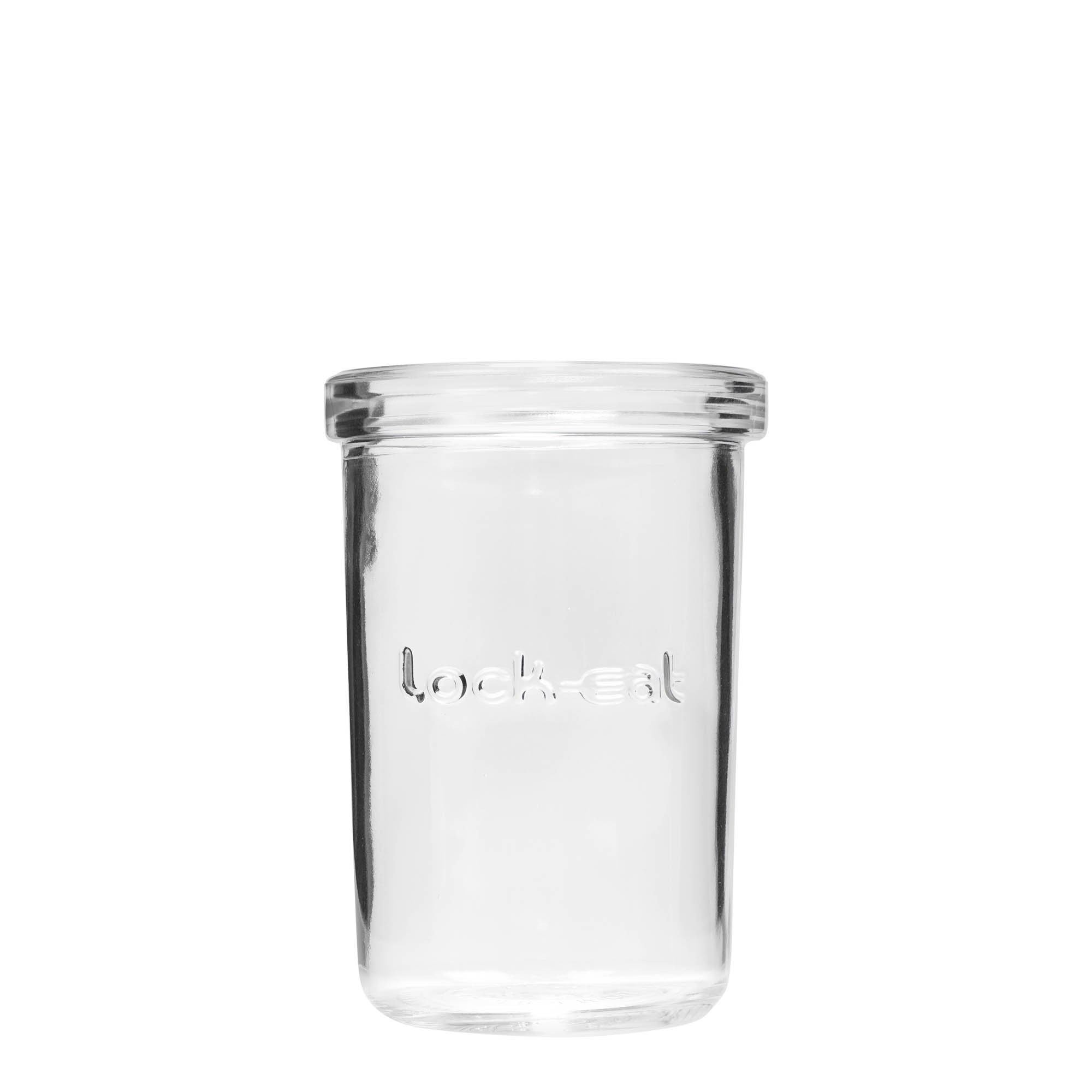 350 ml słoik z klipsem 'Lock-Eat', otwór: zamknięcie na klips 350 ml słoik z klipsem 'Lock-Eat', otwór: zamknięcie na klips