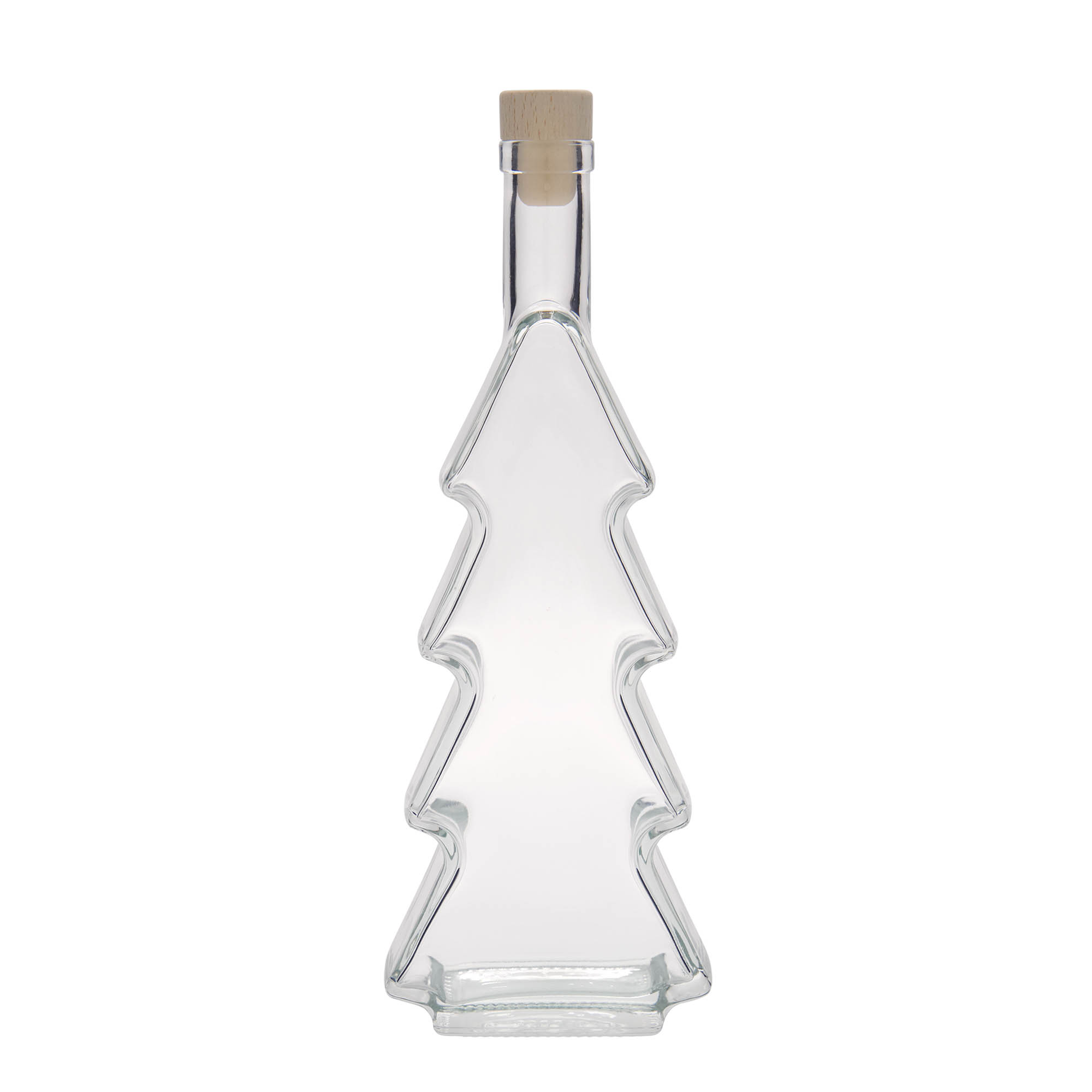 500 ml butelka szklana „Choinka”, otwór: korek