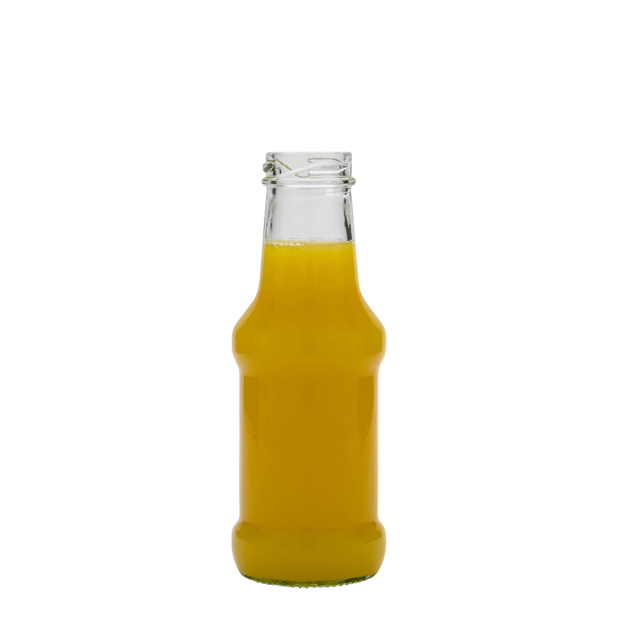 250 ml butelka na sos, szkło, otwór: Twist-Off (TO 38) 250 ml butelka na sos, szkło, otwór: Twist-Off (TO 38)