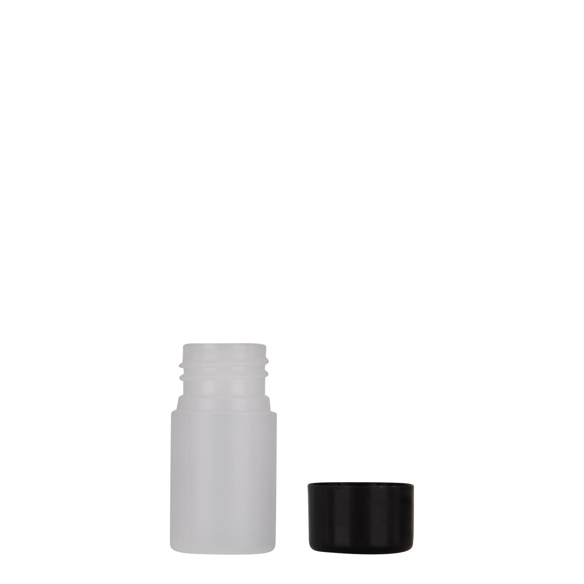 15 ml butelka plastikowa 'Tuffy', HDPE, naturalna, gwint: 24/410