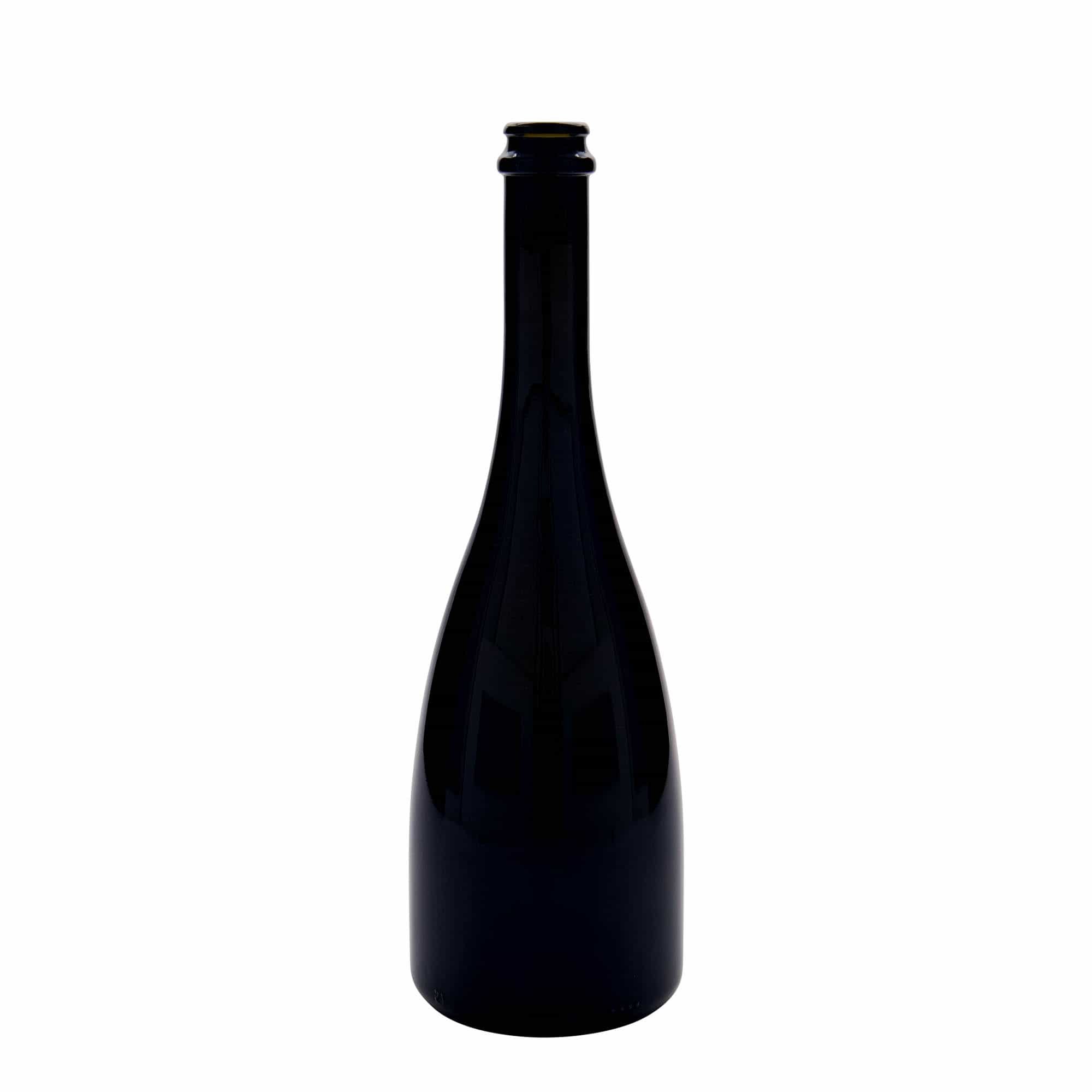 750 ml butelka do wina/szampana 'Tosca', szkło, kolor zielony antyczny, zamknięcie: kapsel 750 ml butelka do wina/szampana 'Tosca', szkło, kolor zielony antyczny, zamknięcie: kapsel
