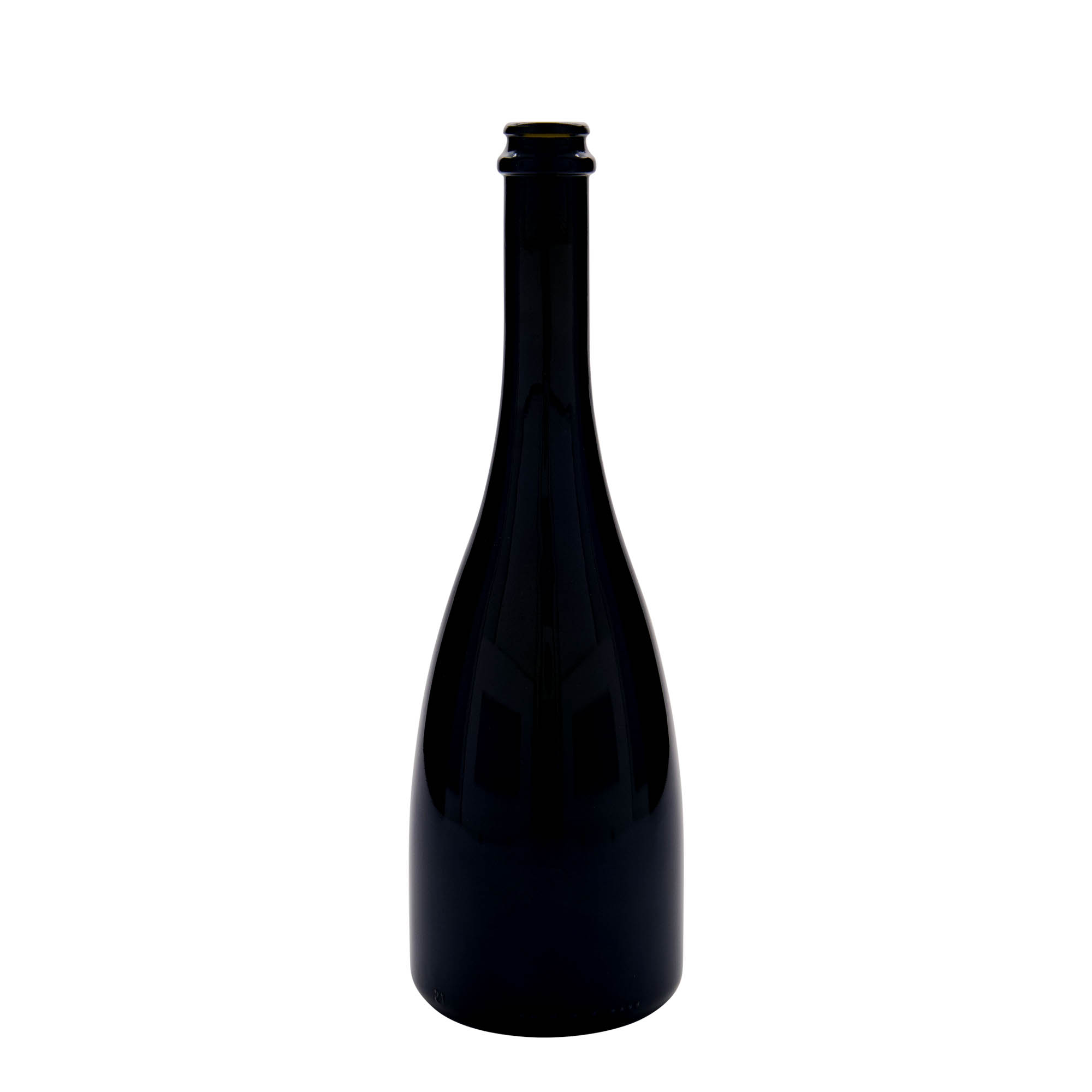 750 ml butelka na piwo/szampana 'Tosca', szkło, antyczny zielony, szyjka: kapsel koronowy 750 ml butelka na piwo/szampana 'Tosca', szkło, antyczny zielony, szyjka: kapsel koronowy
