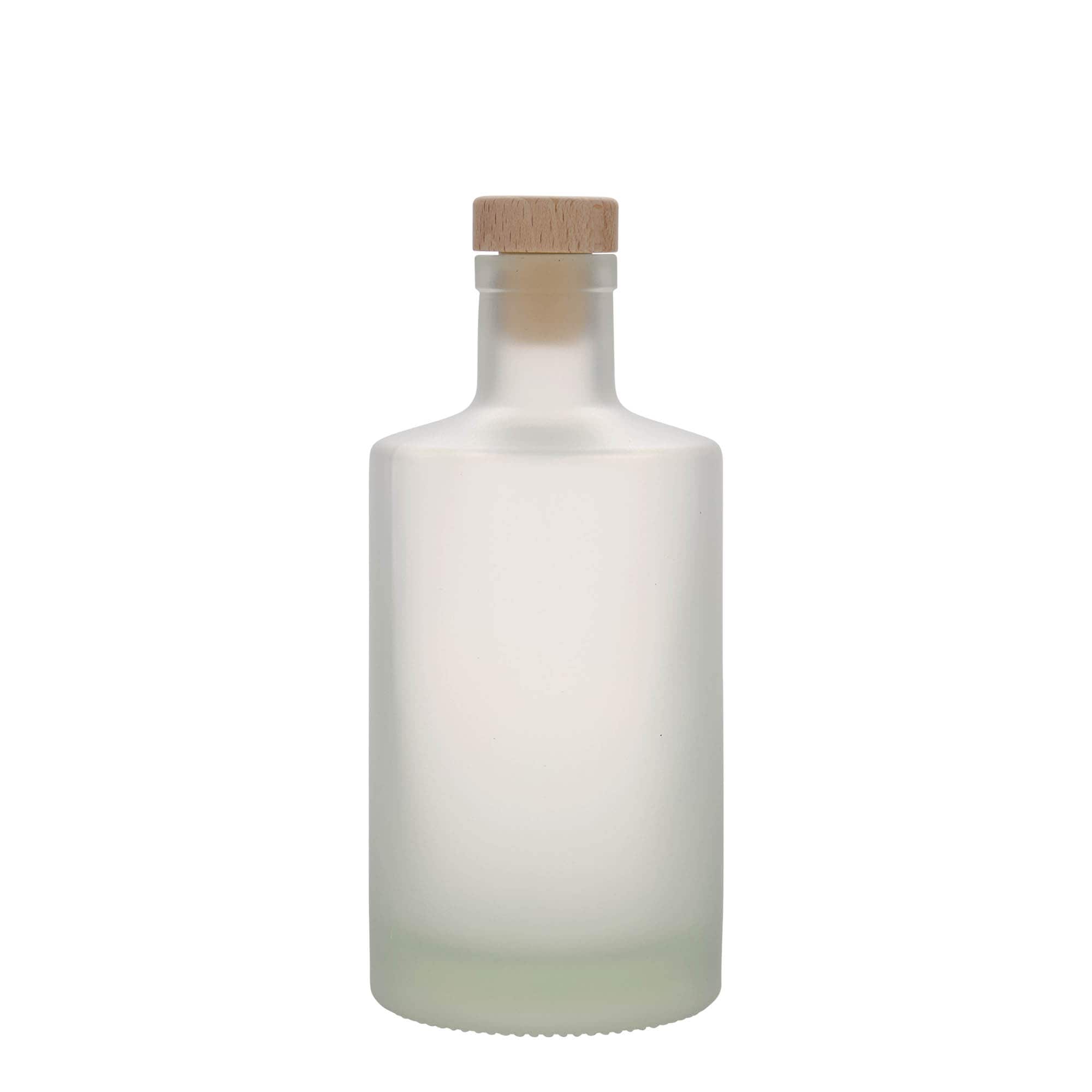 500 ml butelka szklana 'Caroline', matowa, szyjka: korek