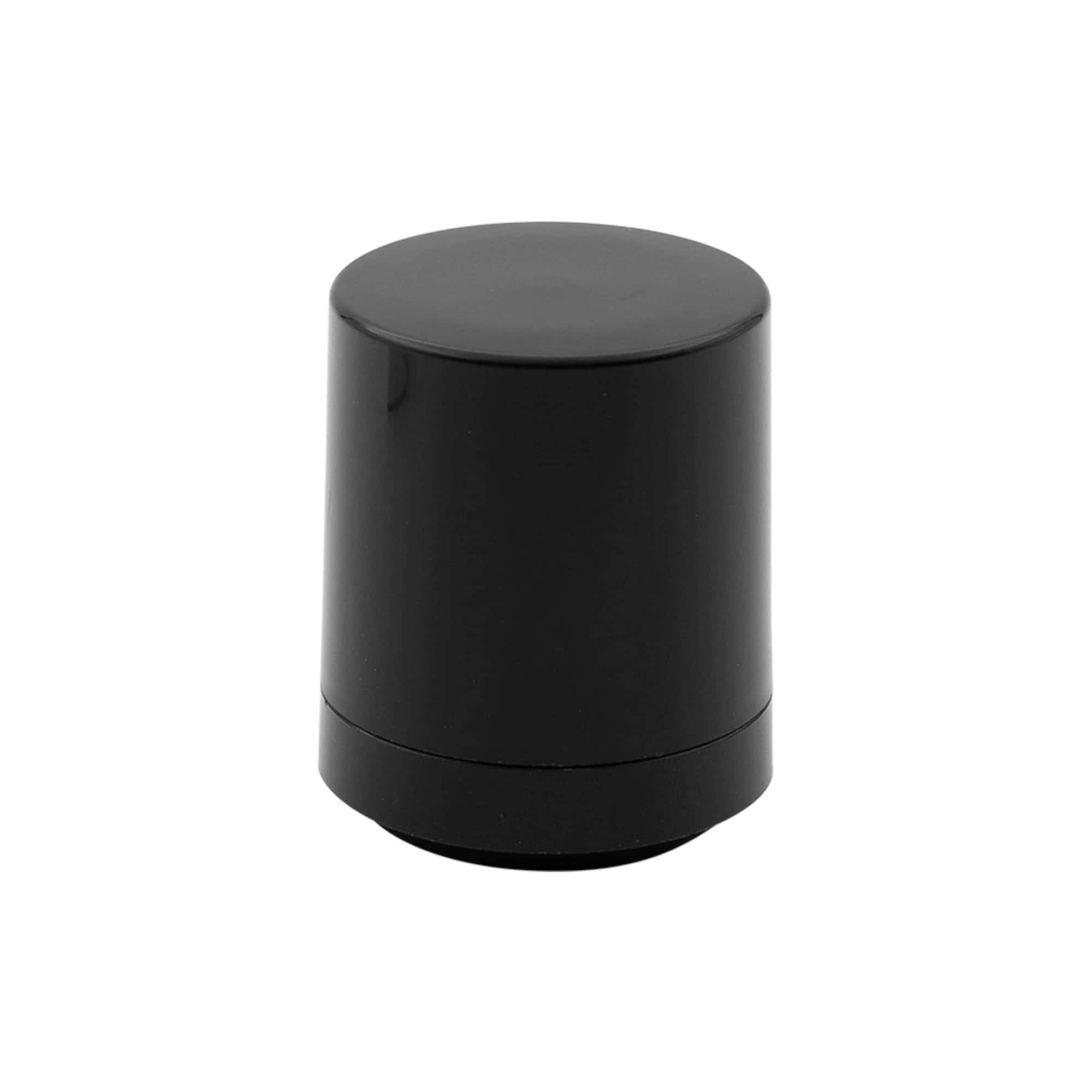 Dozownik airless z pompką 'Mezzo', tworzywo sztuczne PP, kolor czarny Dozownik airless z pompką 'Mezzo', tworzywo sztuczne PP, kolor czarny