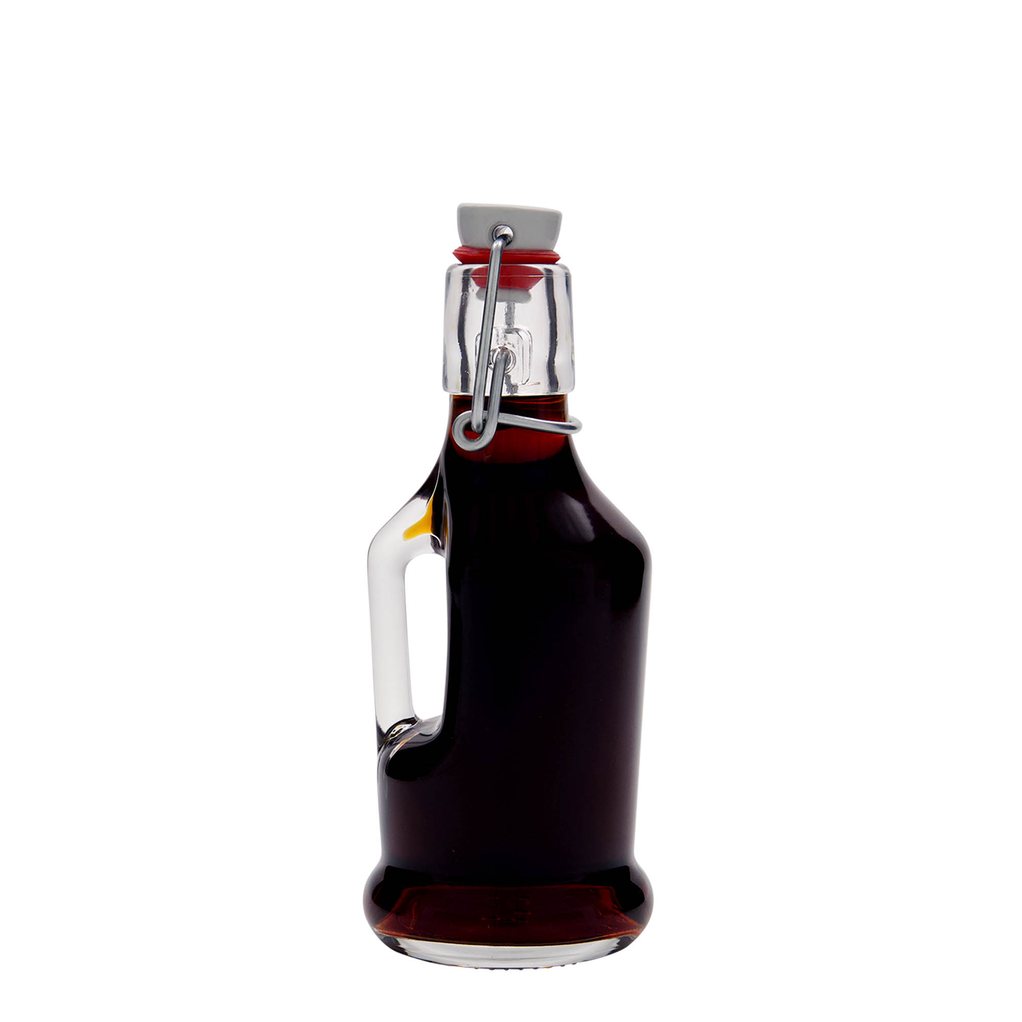200 ml butelka szklana 'Classica', otwór: zamknięcie na klips 200 ml butelka szklana 'Classica', otwór: zamknięcie na klips