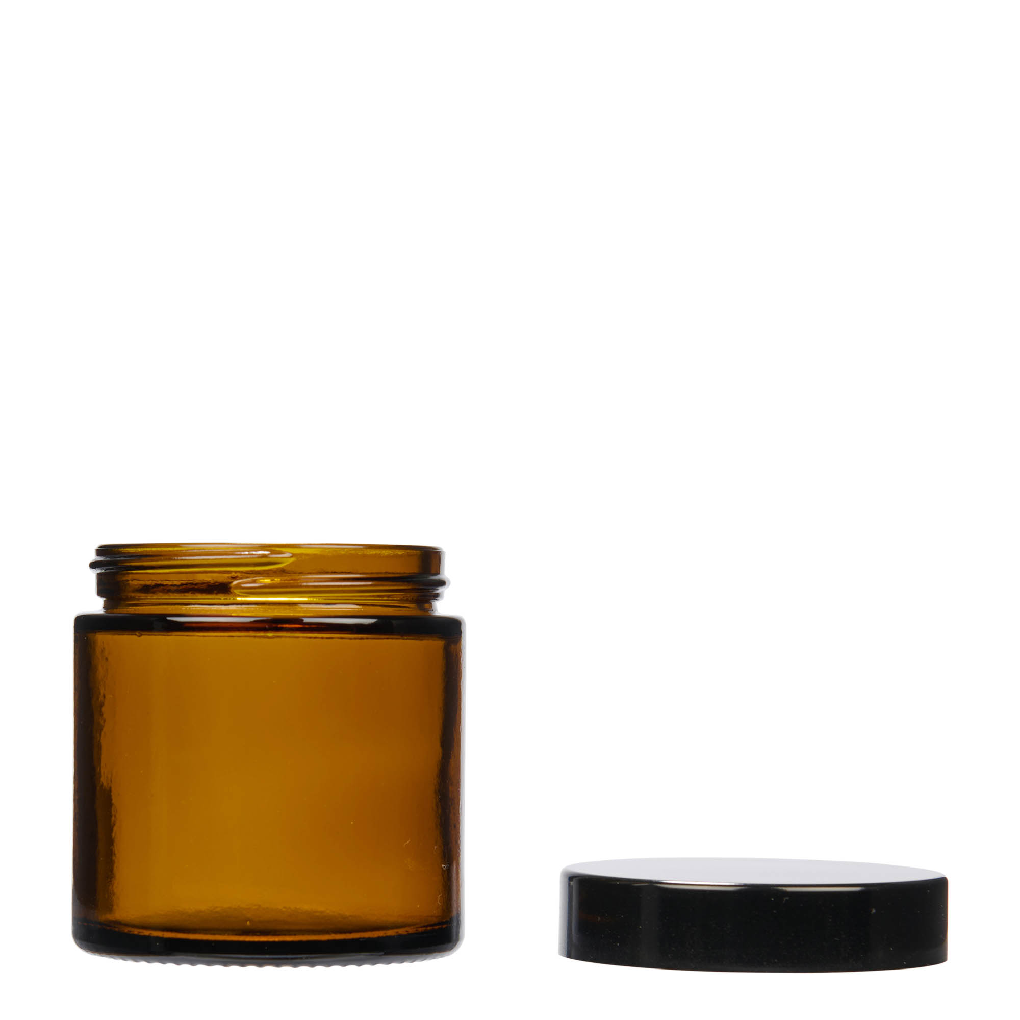 120 ml słoik 'Brown Line', szkło, brązowy, otwór: zakrętka na gwint 120 ml słoik 'Brown Line', szkło, brązowy, otwór: zakrętka na gwint