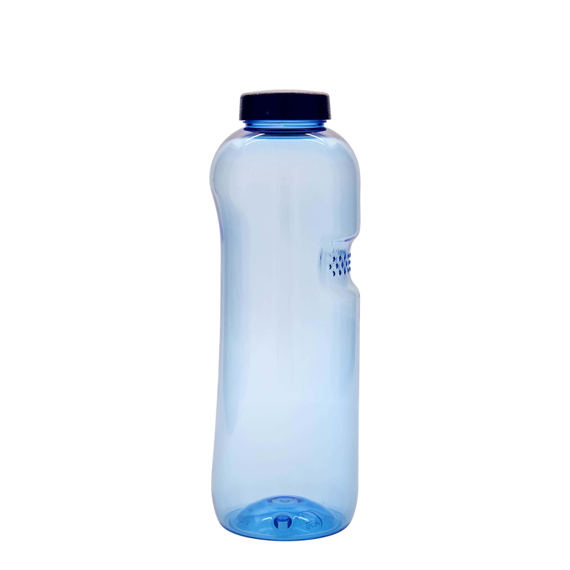 1.000 ml butelka PET do picia „Kavodrink”, tworzywo sztuczne, niebieska