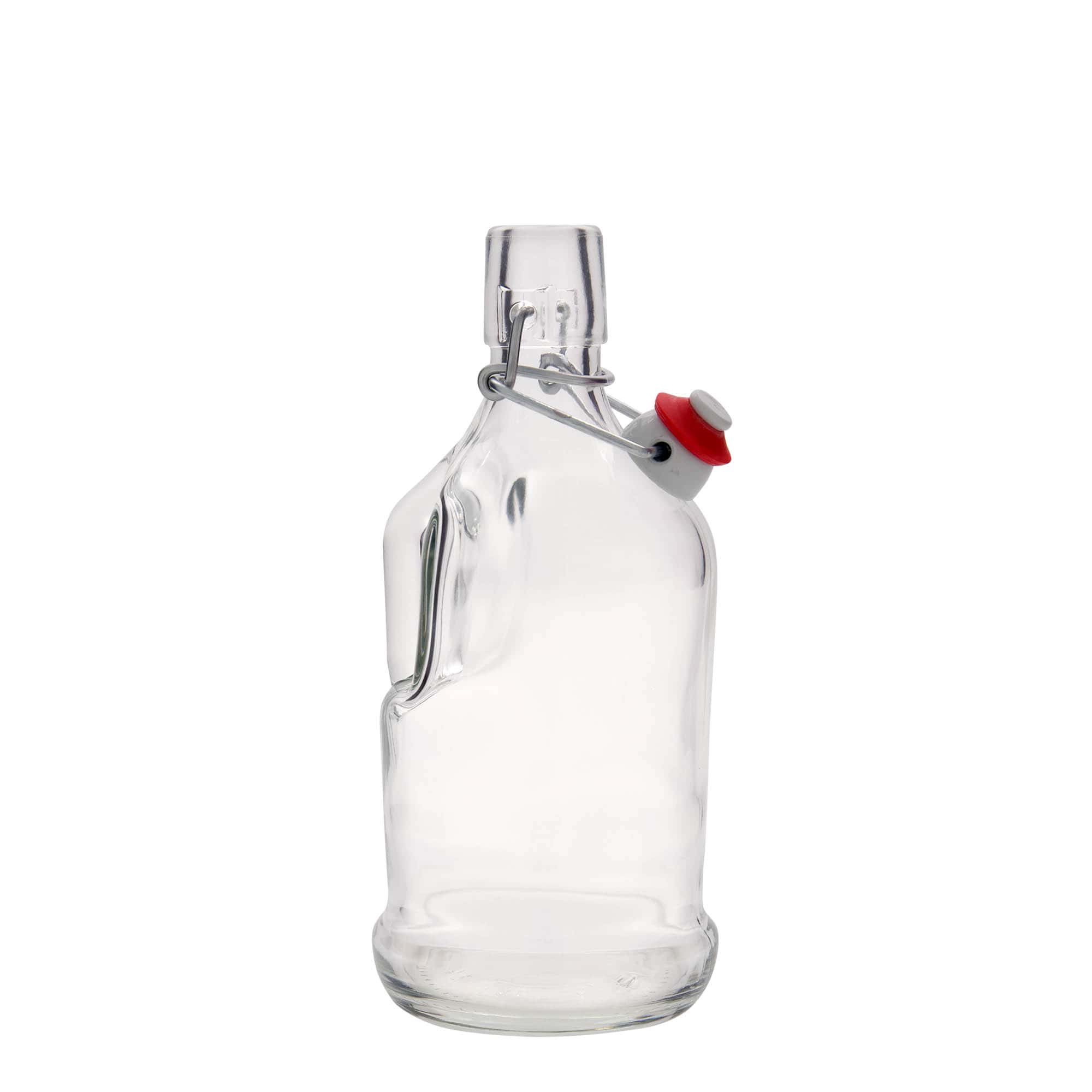 500 ml butelka szklana 'Classica', szyjka: zamknięcie na klamrę