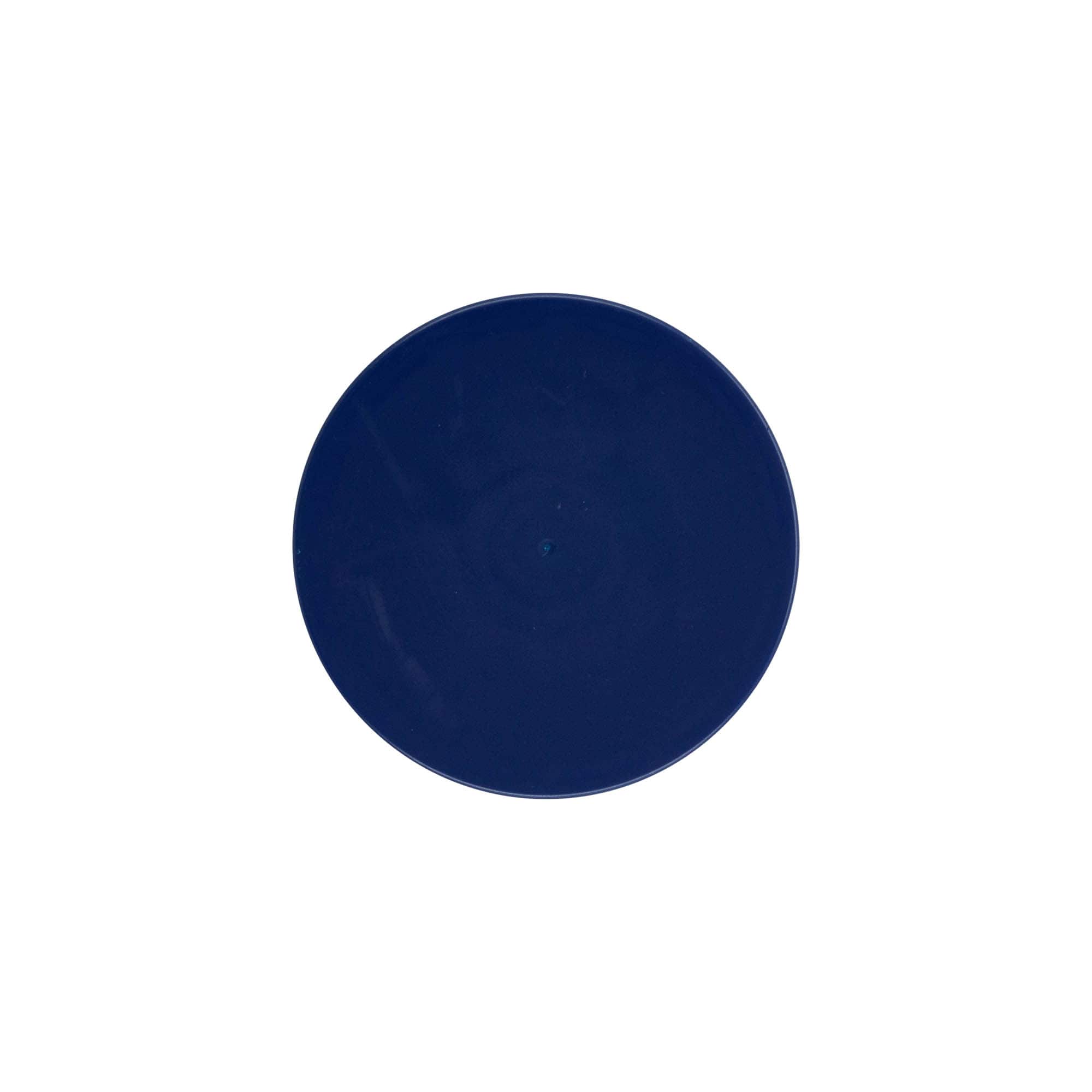 Pokrywka nasuwana do standardowego ceramicznego garnka, tworzywo HDPE, niebieska