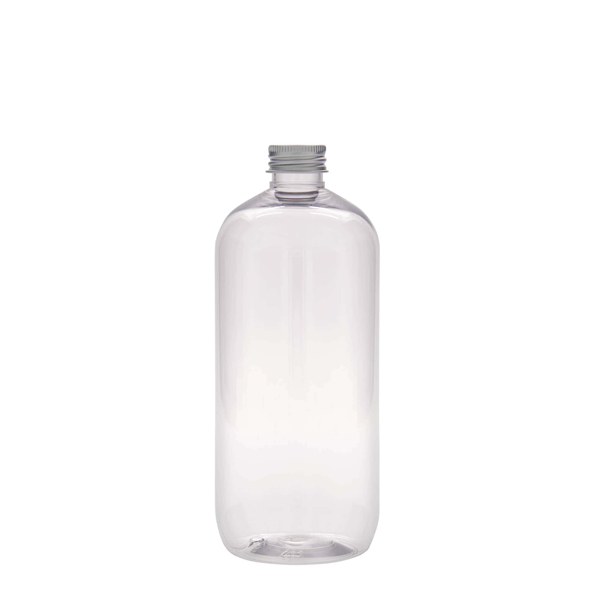 500 ml butelka PET 'Boston', tworzywo sztuczne, zamknięcie: GPI 24/410