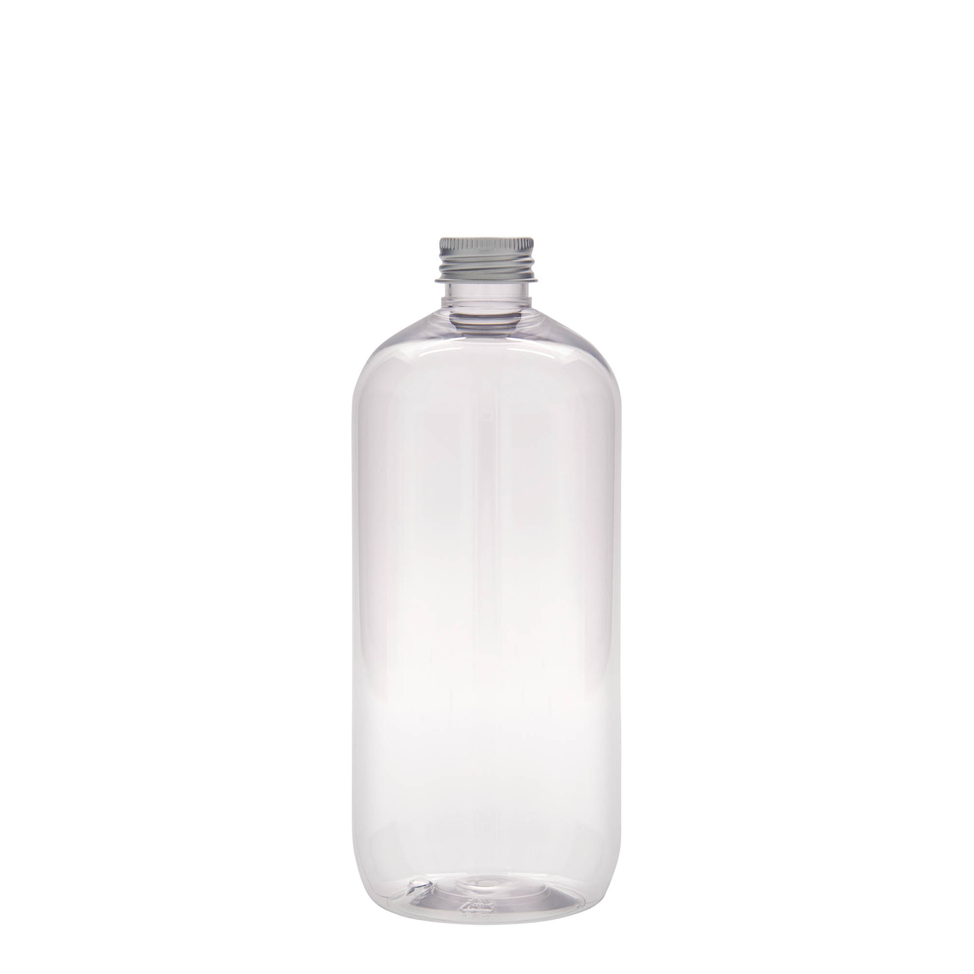500 ml butelka PET „Boston”, tworzywo sztuczne, gwint: 24/410 500 ml butelka PET „Boston”, tworzywo sztuczne, gwint: 24/410