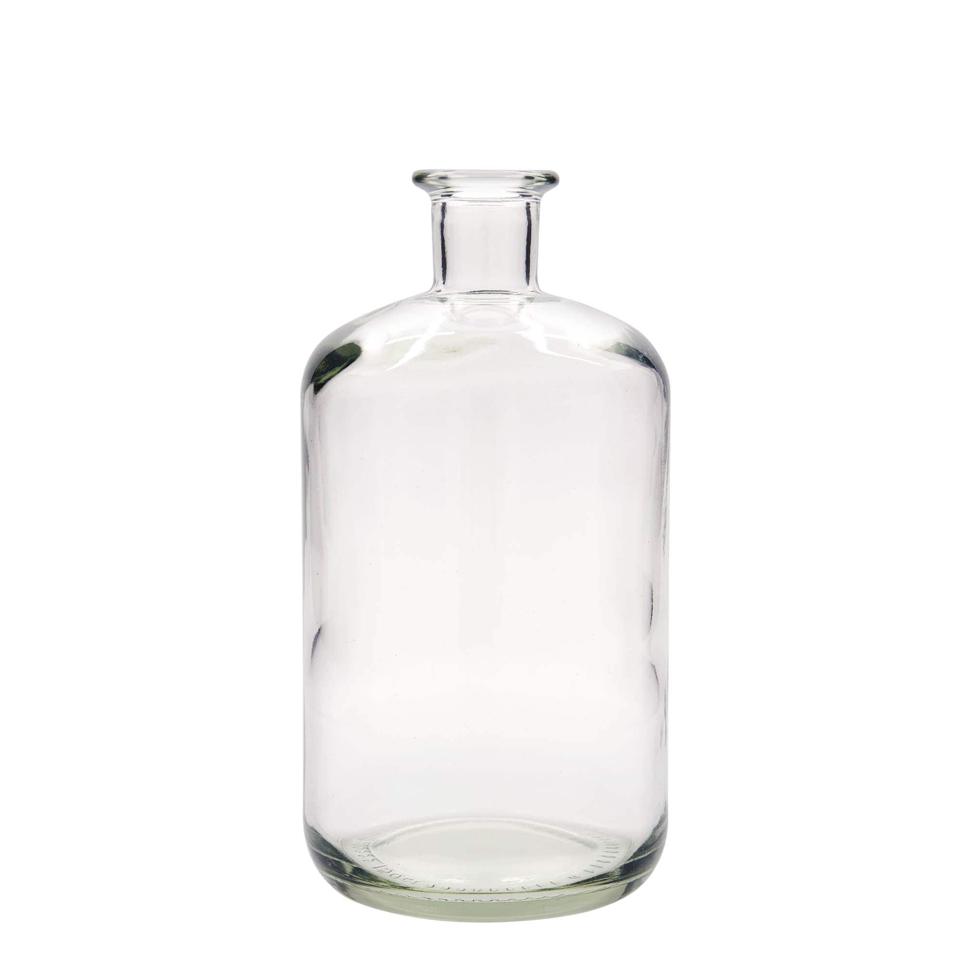 1500 ml butelka szklana apteczna, zamknięcie: korek 1500 ml butelka szklana apteczna, zamknięcie: korek