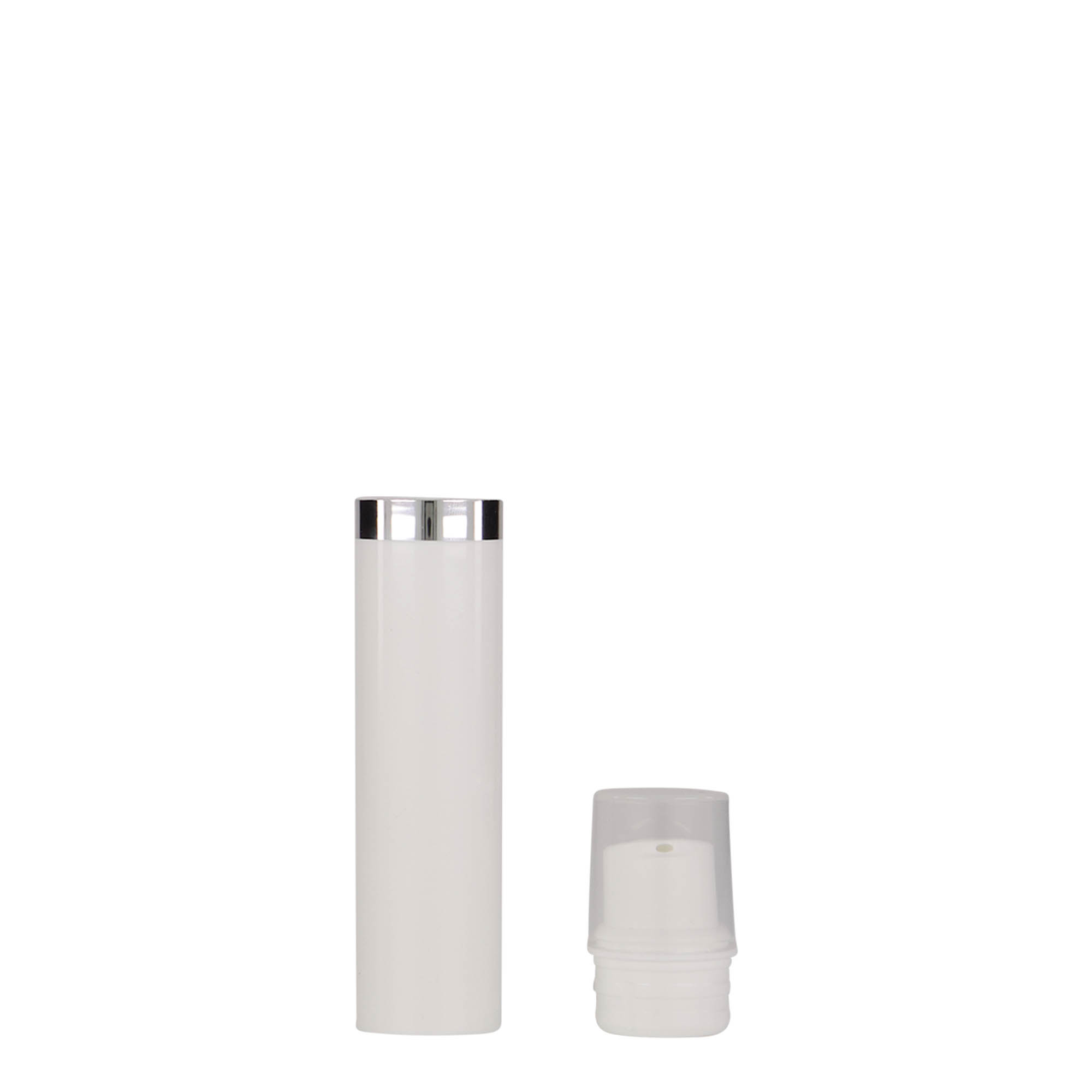 15 ml dozownik beztlenowy 'Nano', tworzywo sztuczne PP, biały 15 ml dozownik beztlenowy 'Nano', tworzywo sztuczne PP, biały