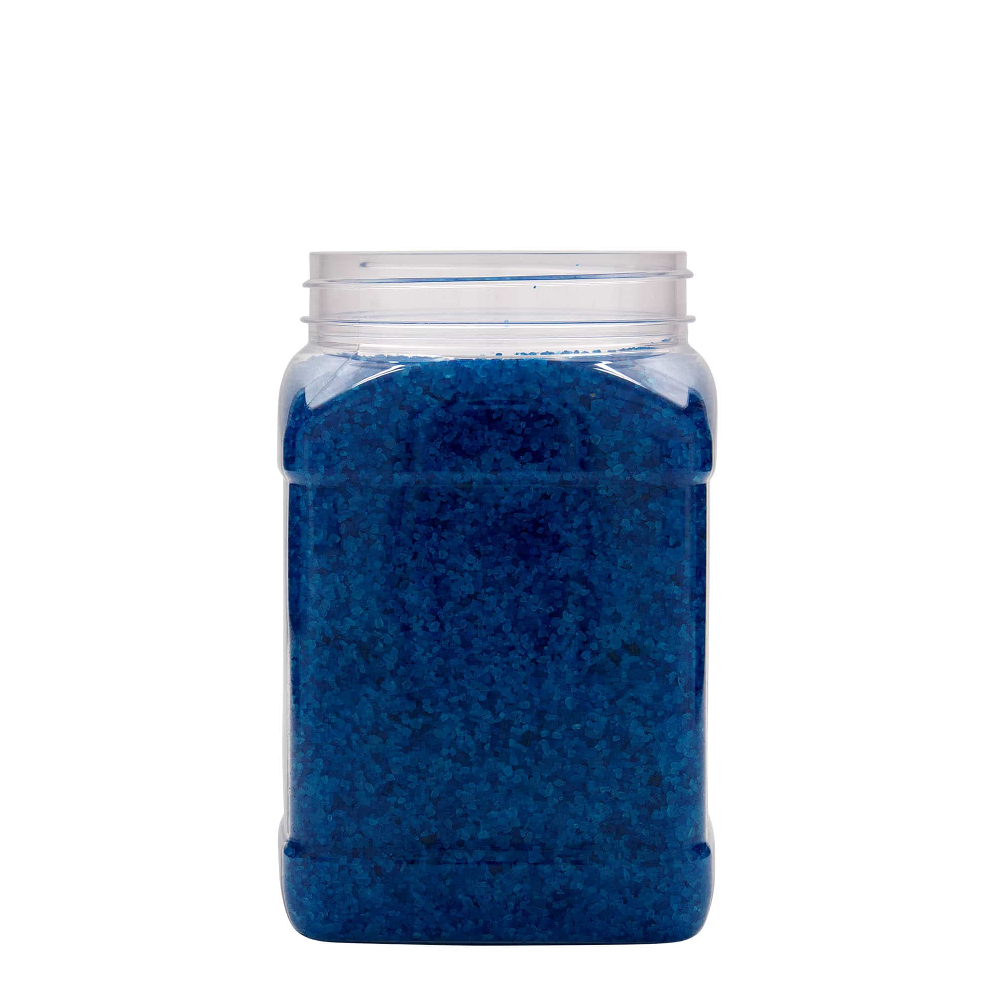 1500 ml słoiczek PET 'Dana', kwadratowy, kolor przezroczysty, zamknięcie: 100/400