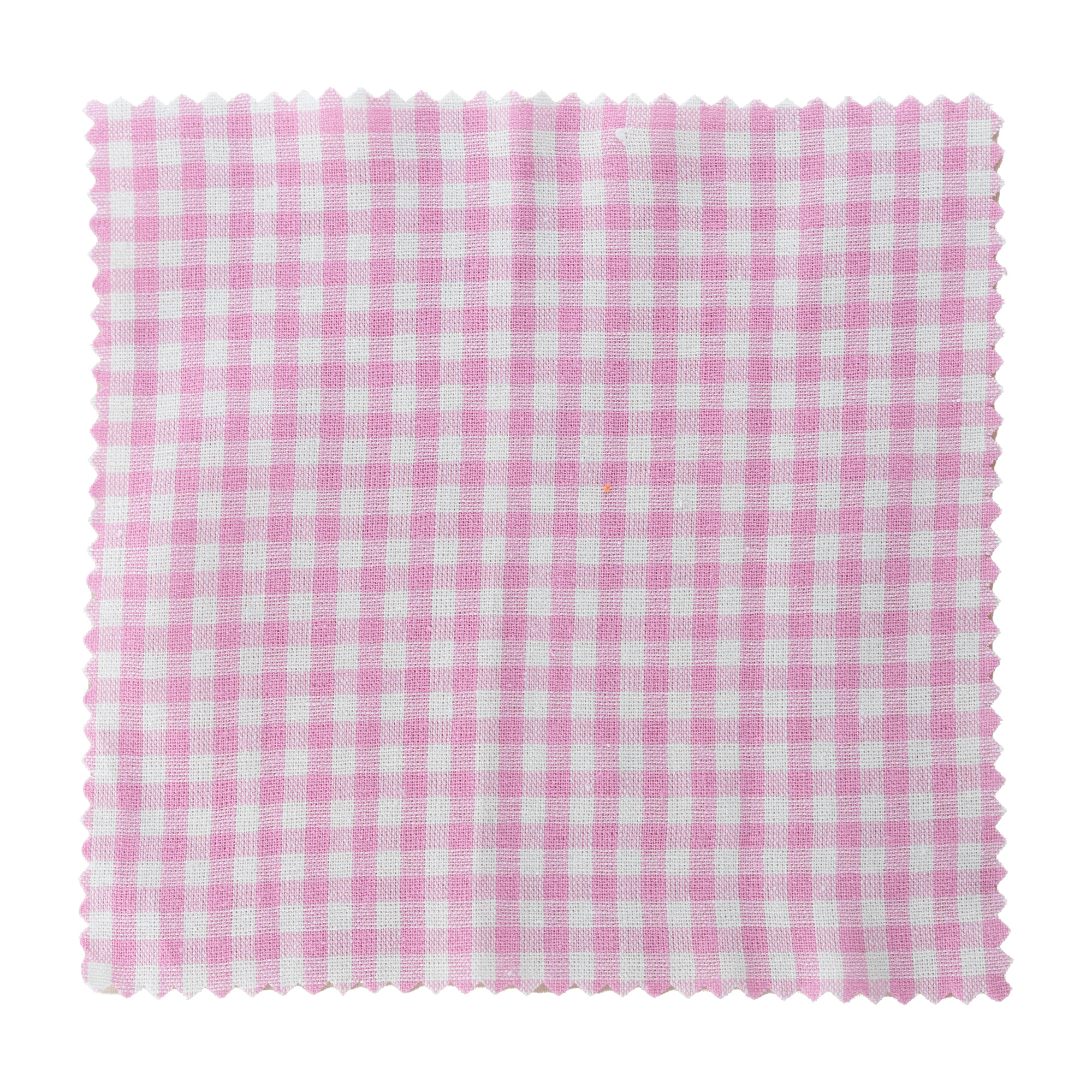 Tkanina w kratkę 15x15, kwadratowa, tekstylna, różowa, gwint: TO58-TO82