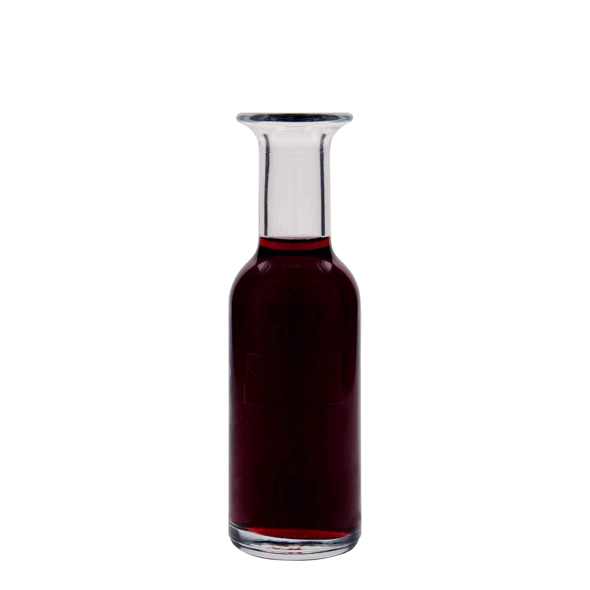 250 ml butelka szklana 'Optima Fine Wine', zamknięcie: korek