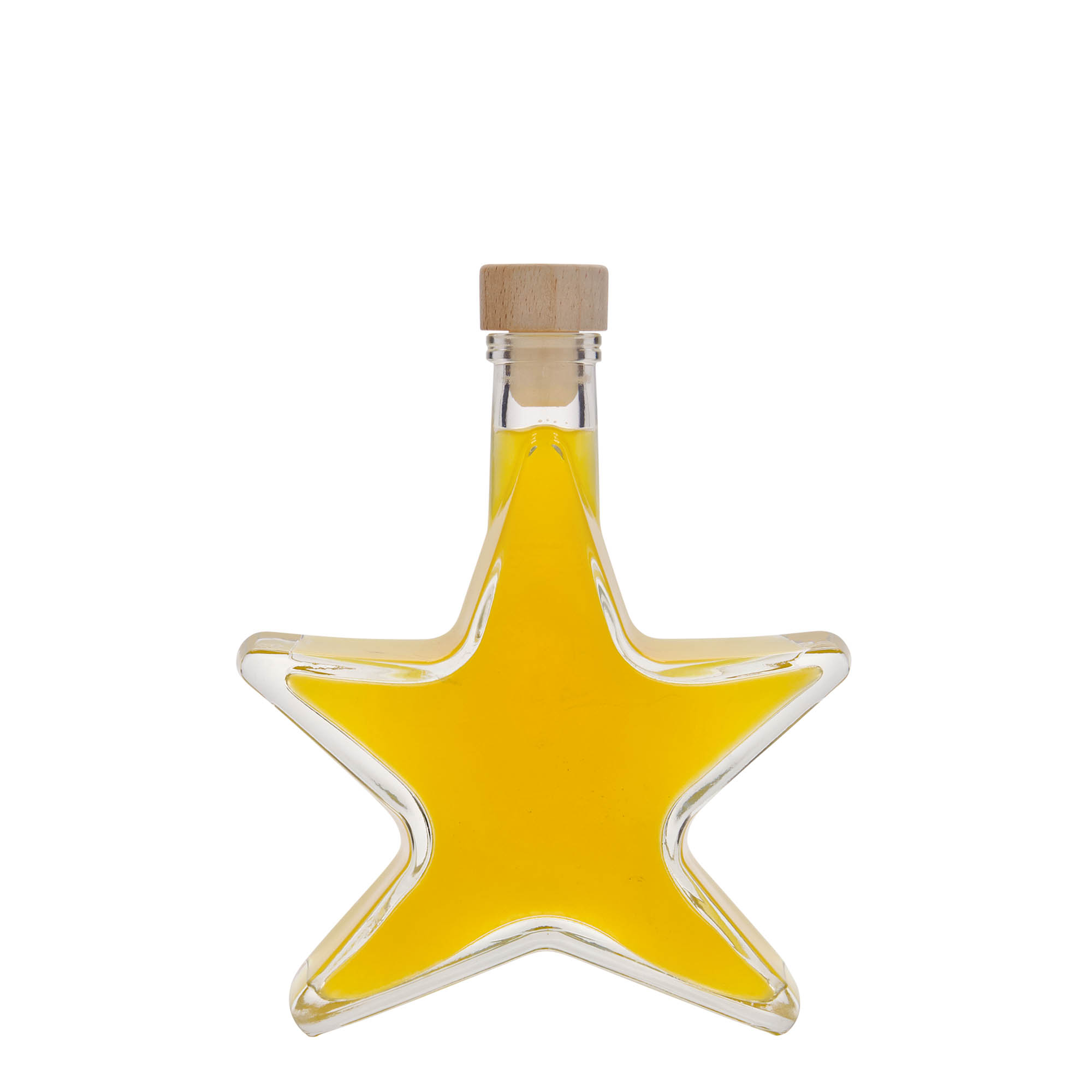 Butelka szklana 200 ml „Stern”, otwór: korek Butelka szklana 200 ml „Stern”, otwór: korek